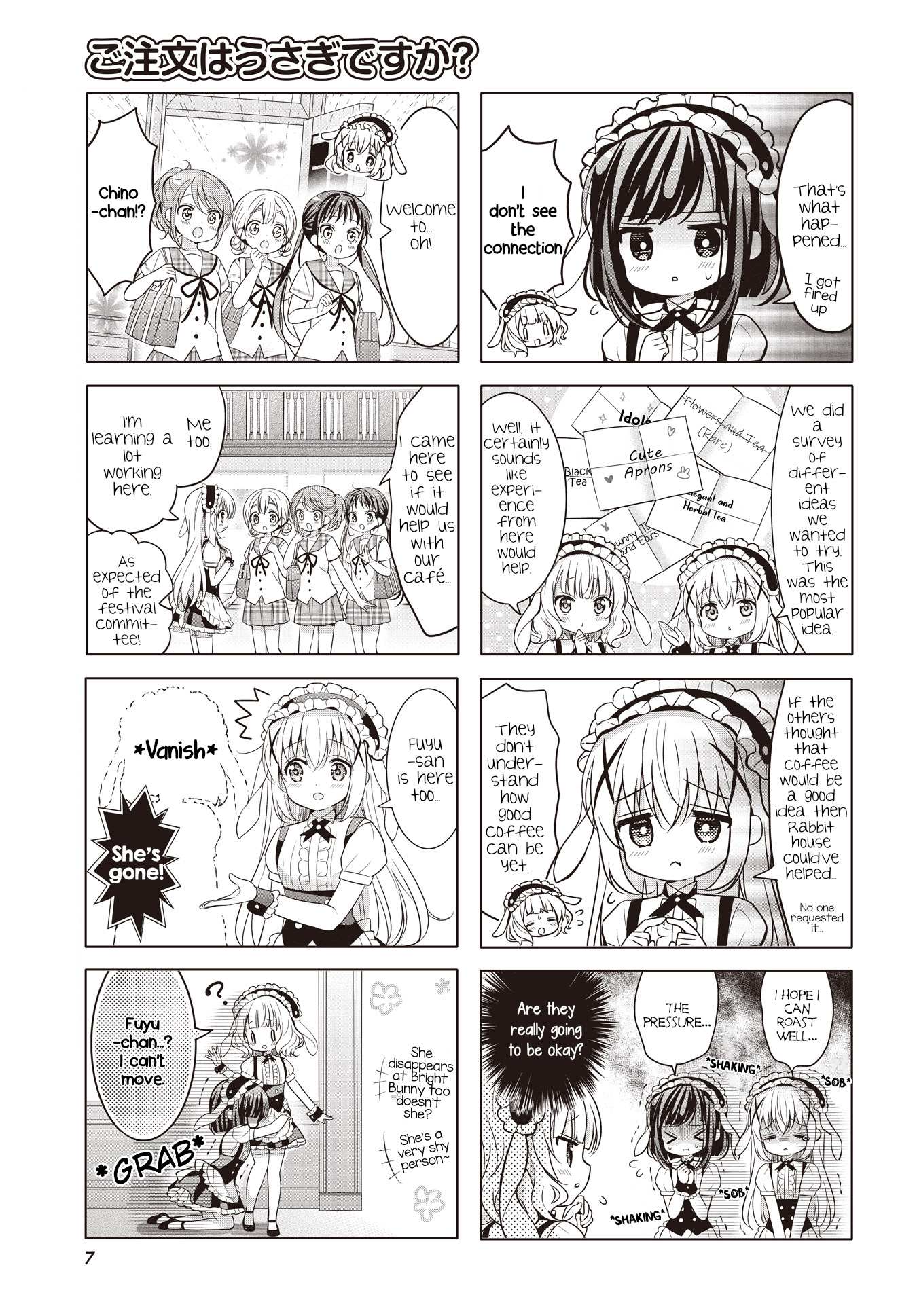 Gochuumon wa Usagi Desu ka? Chapter 151 page 3 - 