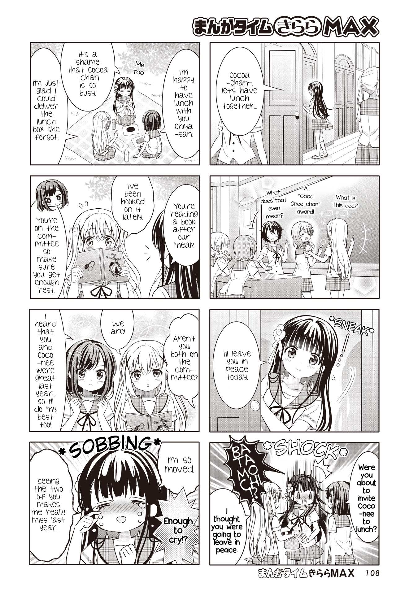 Gochuumon wa Usagi Desu ka? Chapter 152 page 4 - 