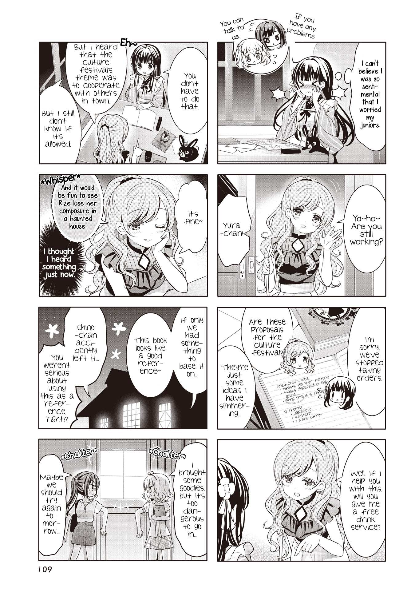 Gochuumon wa Usagi Desu ka? Chapter 152 page 5 - 