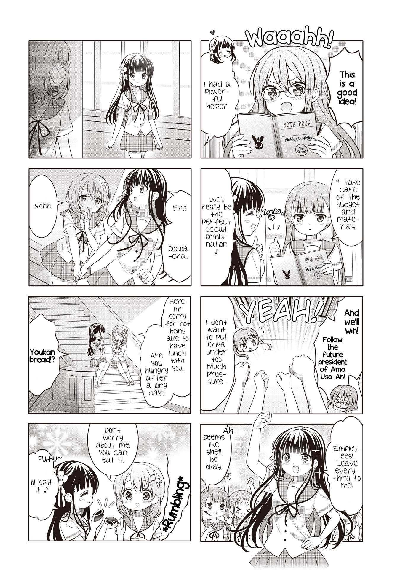 Gochuumon wa Usagi Desu ka? Chapter 152 page 6 - 