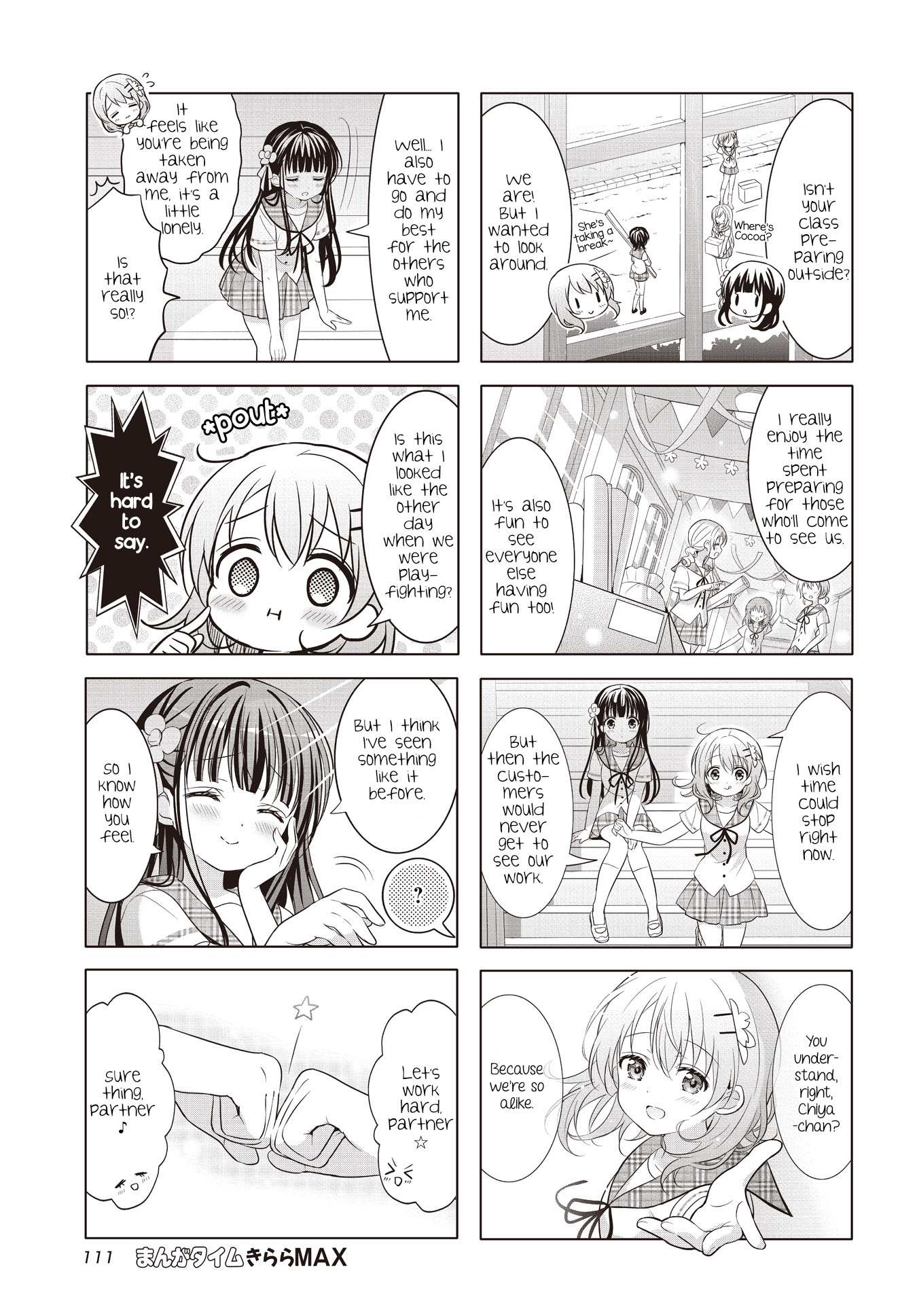 Gochuumon wa Usagi Desu ka? Chapter 152 page 7 - 