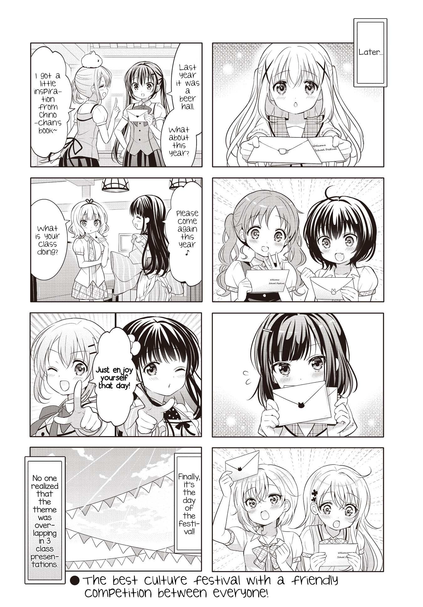 Gochuumon wa Usagi Desu ka? Chapter 152 page 8 - 