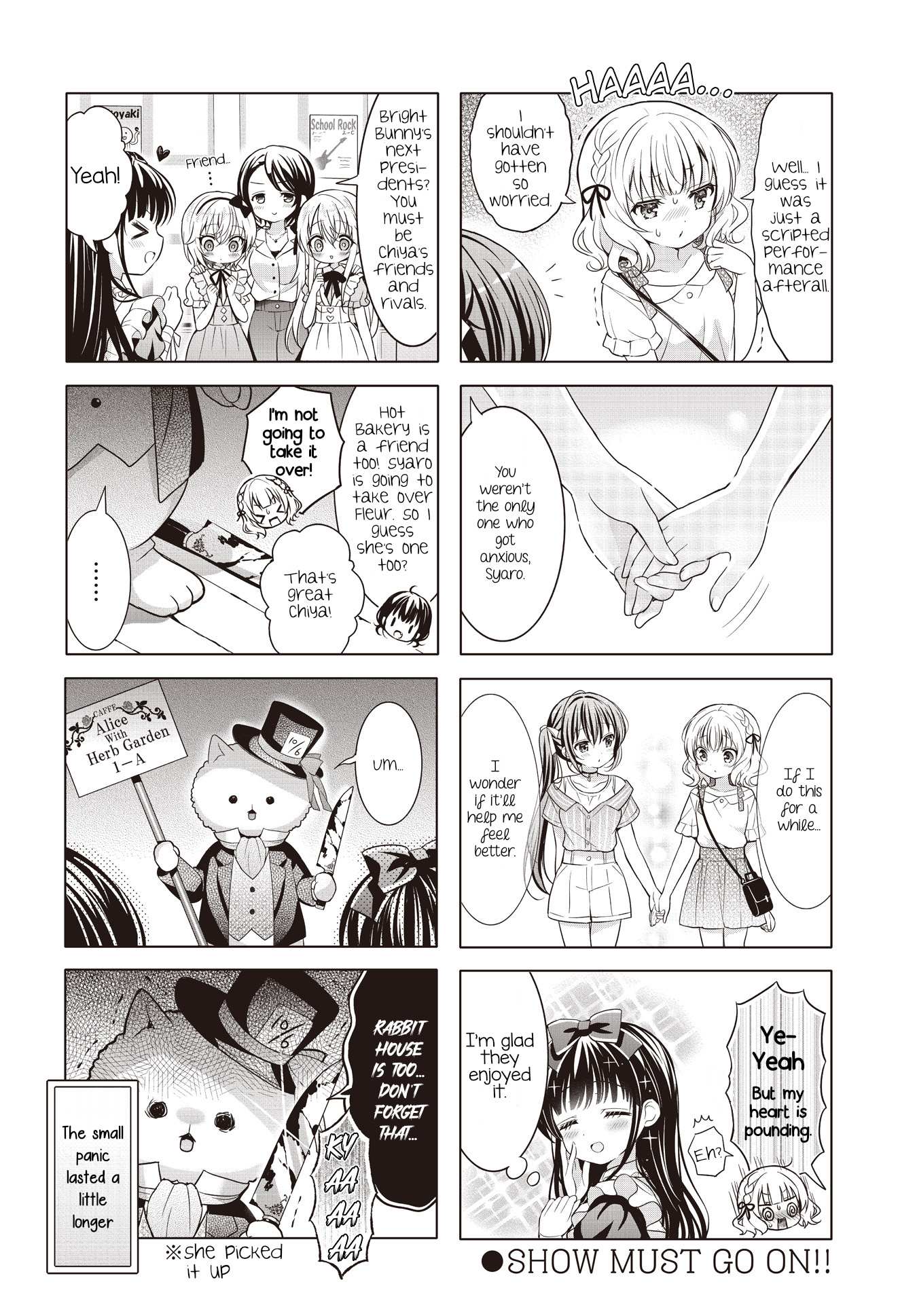 Gochuumon wa Usagi Desu ka? Chapter 153 page 11 - 