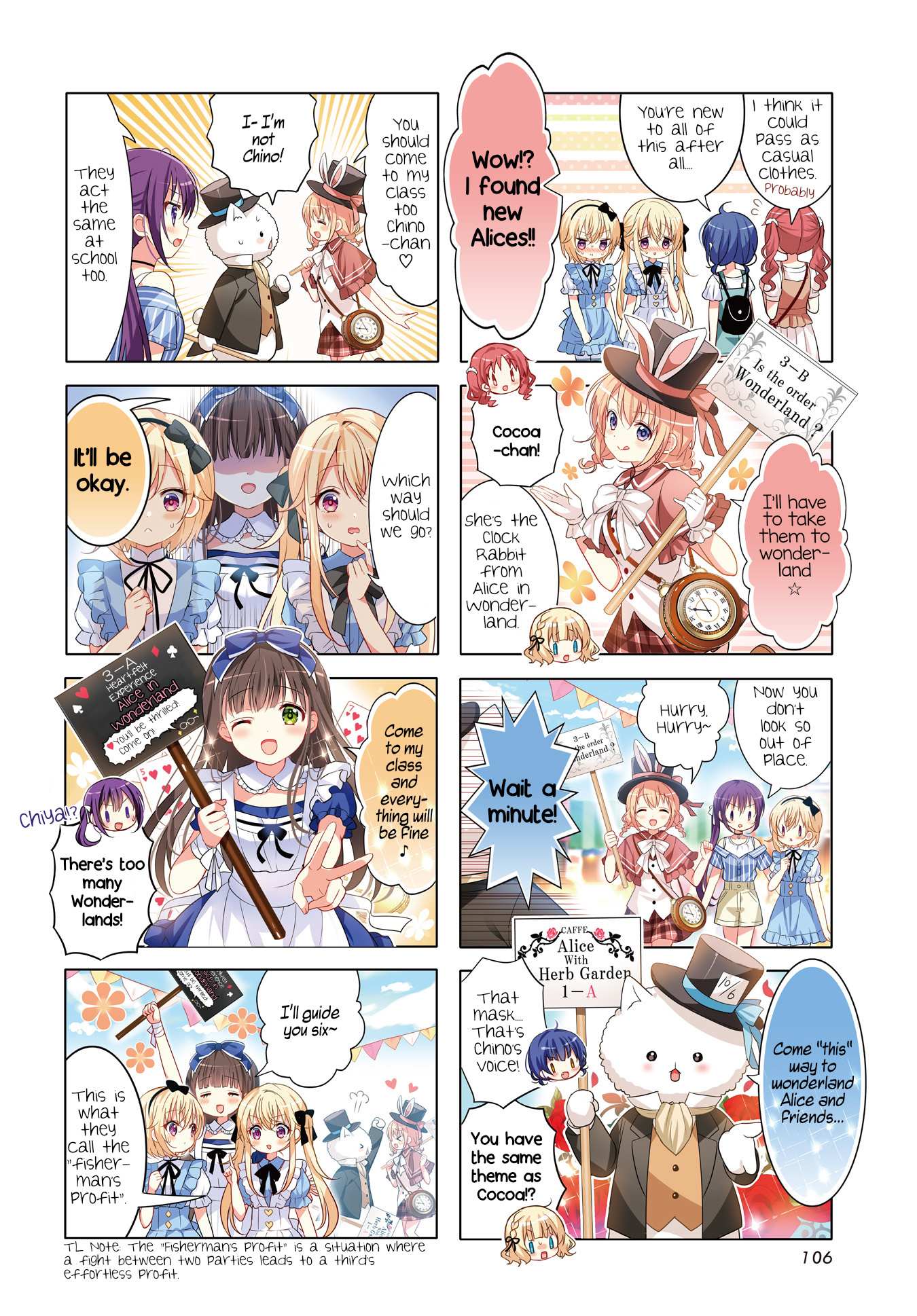 Gochuumon wa Usagi Desu ka? Chapter 153 page 3 - 