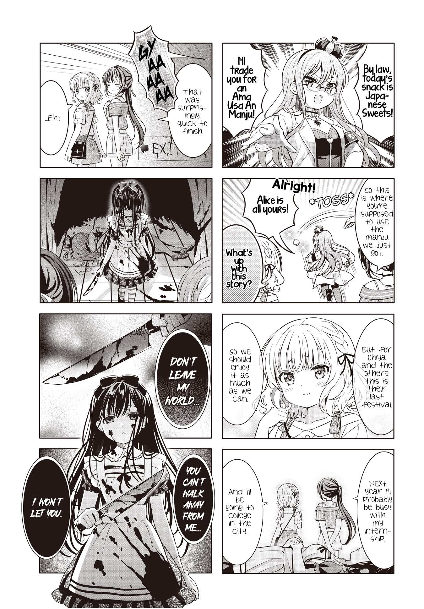 Gochuumon wa Usagi Desu ka? Chapter 153 page 8 - 