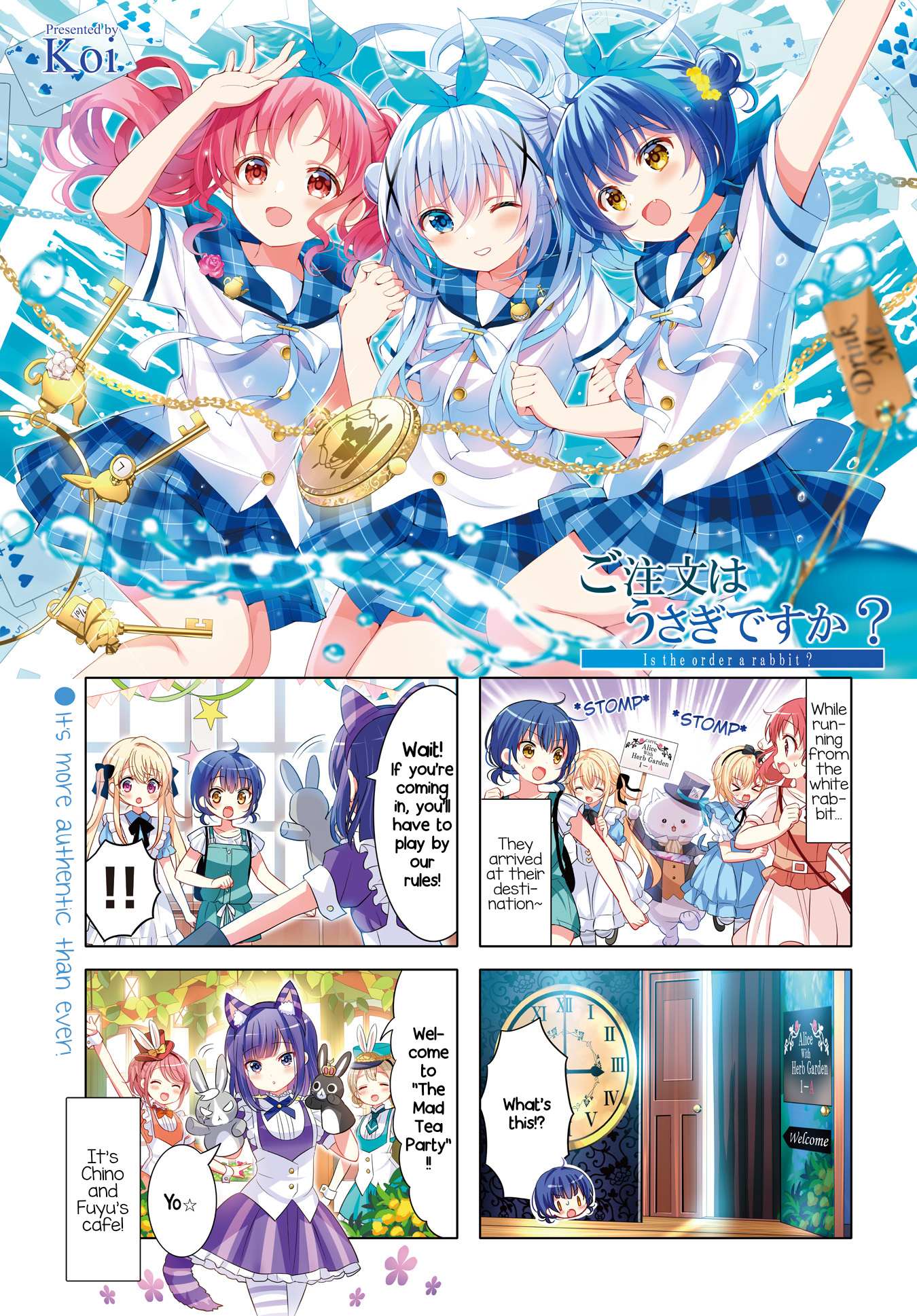 Gochuumon wa Usagi Desu ka? Chapter 154 page 2 - 