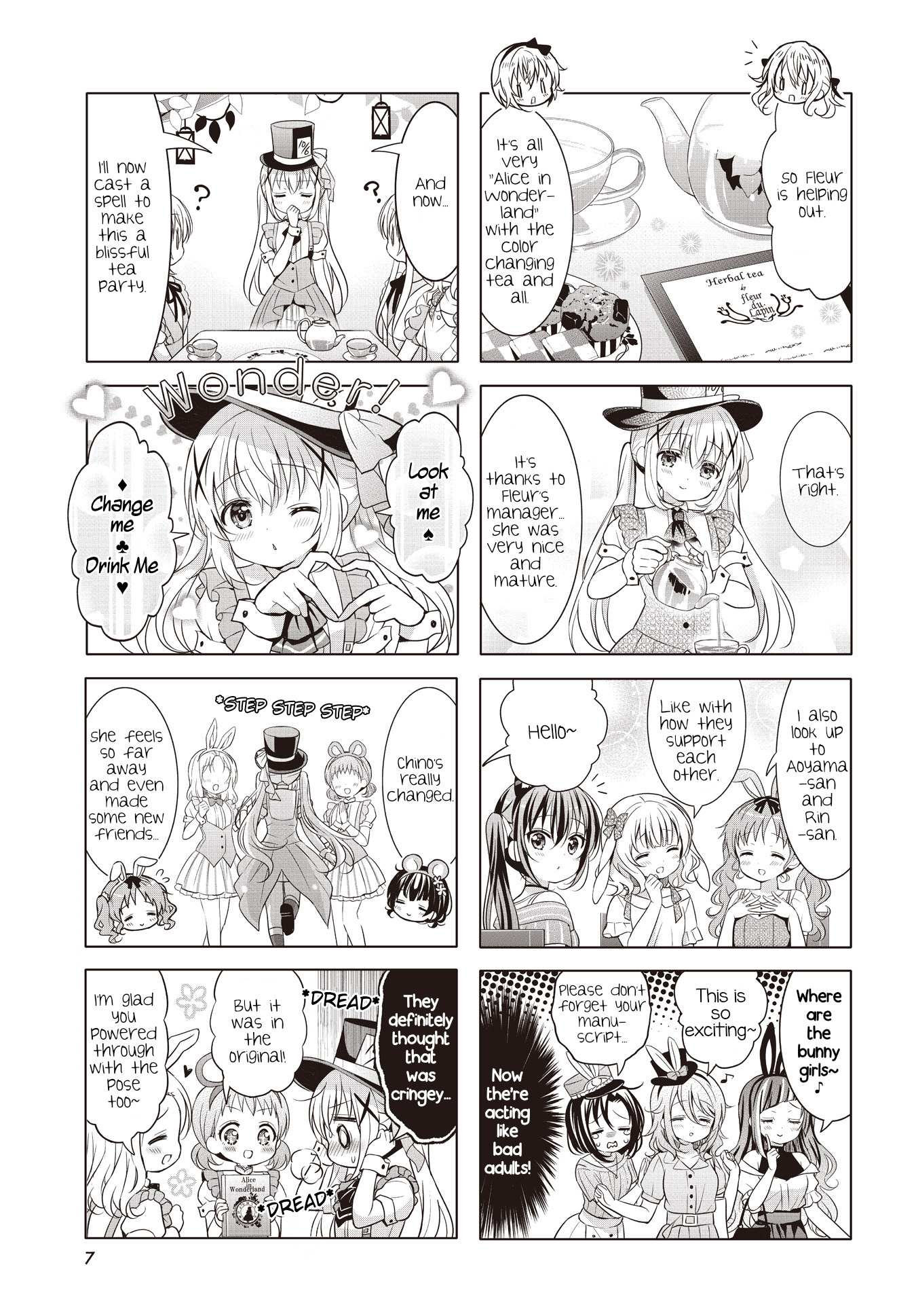 Gochuumon wa Usagi Desu ka? Chapter 154 page 4 - 