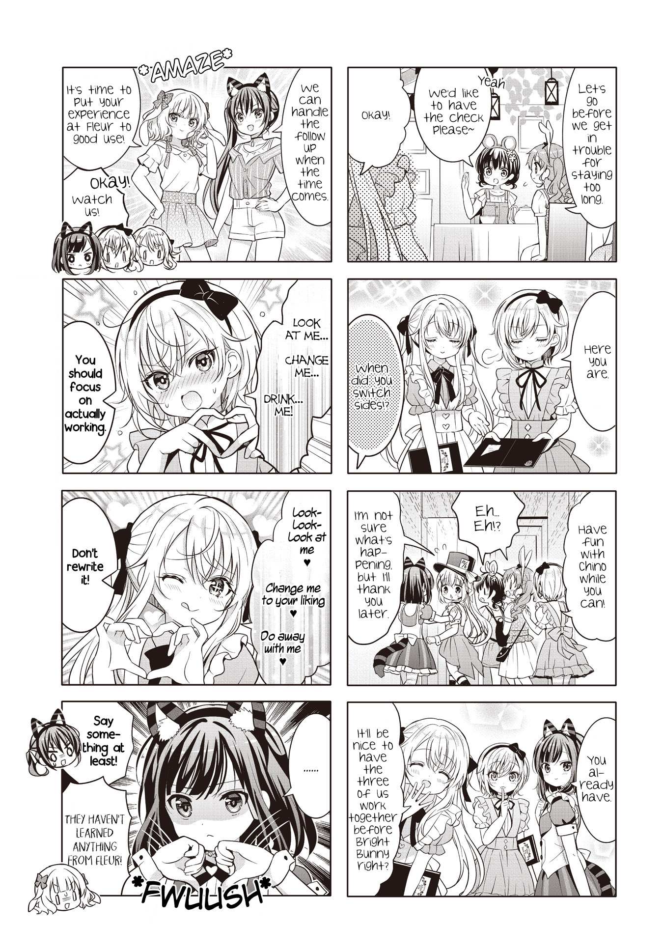 Gochuumon wa Usagi Desu ka? Chapter 154 page 6 - 