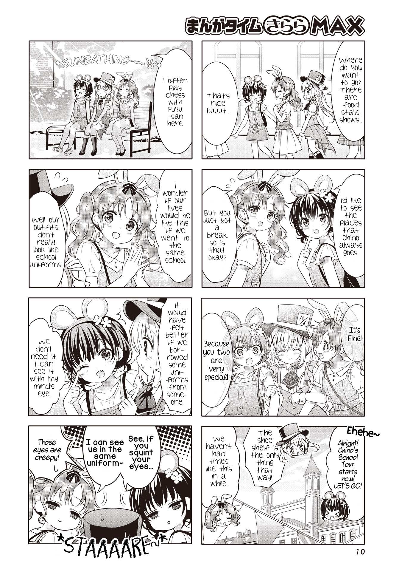Gochuumon wa Usagi Desu ka? Chapter 154 page 7 - 
