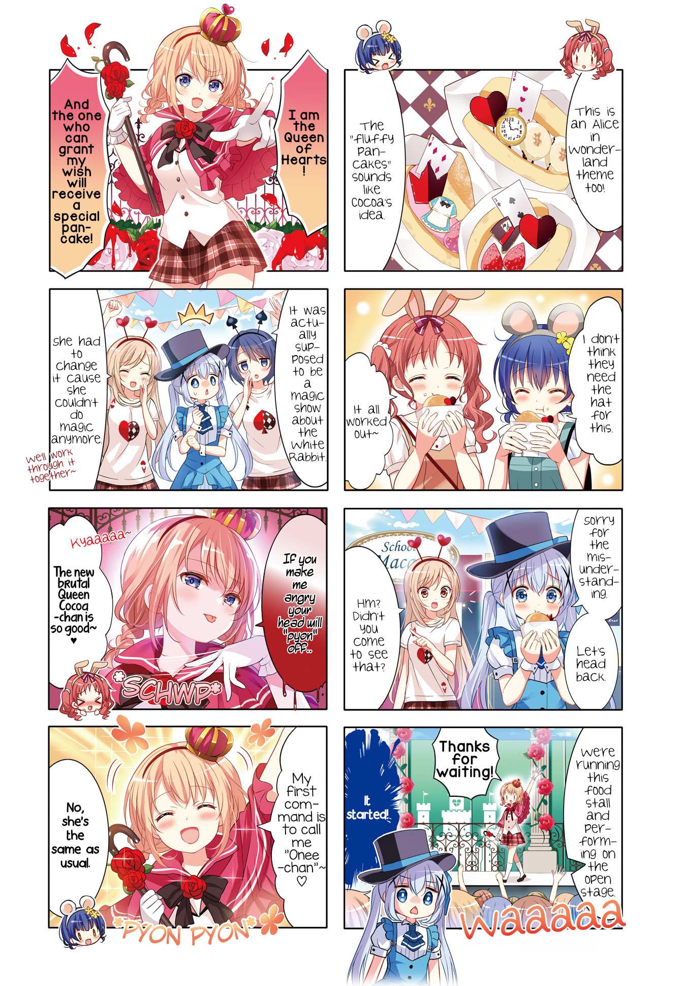 Gochuumon wa Usagi Desu ka? Chapter 155 page 3 - 