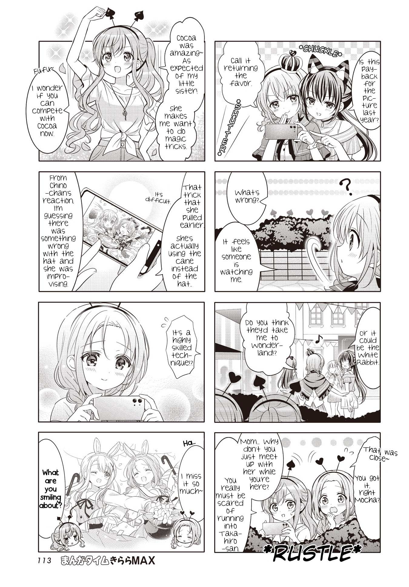 Gochuumon wa Usagi Desu ka? Chapter 155 page 10 - 