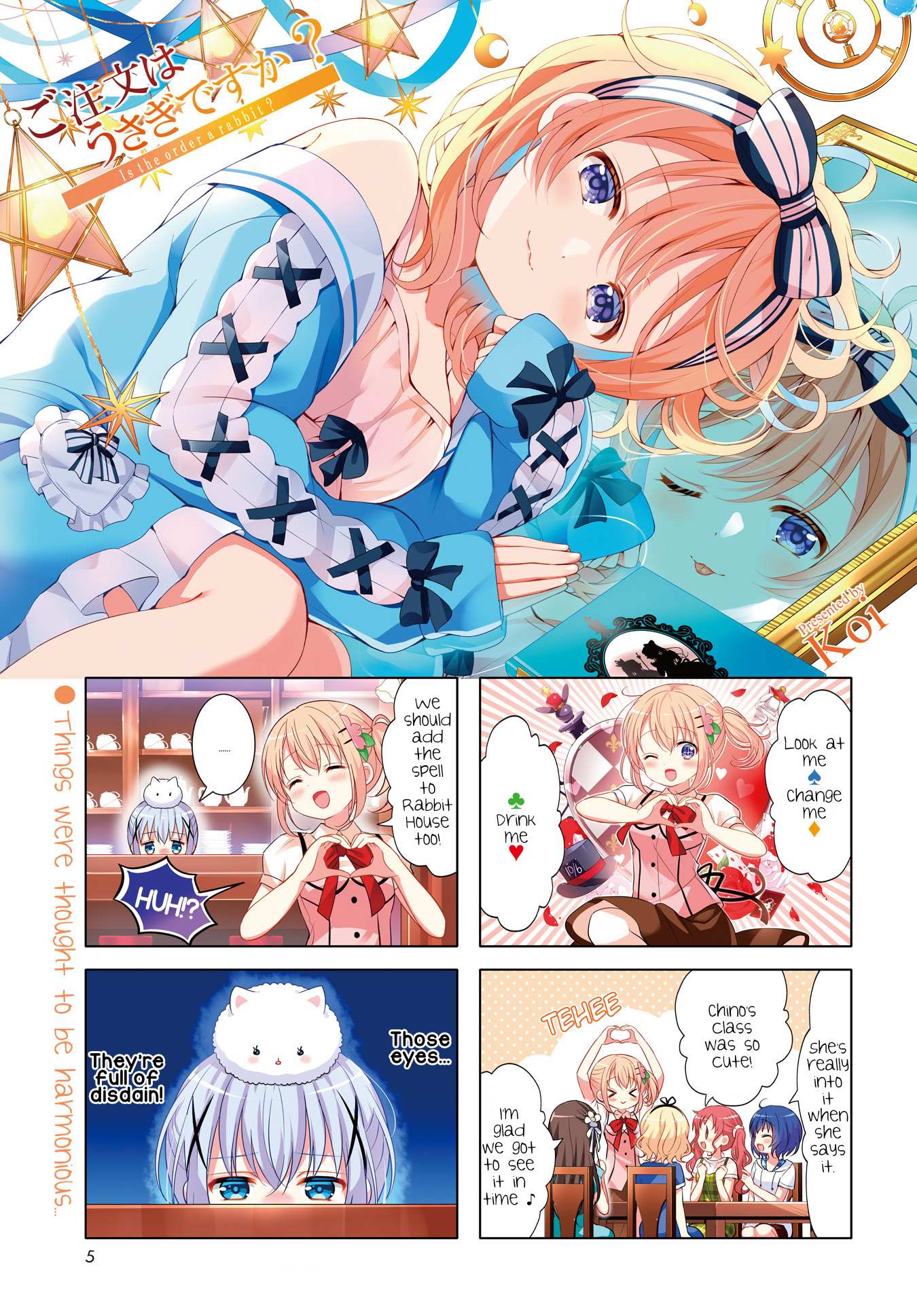 Gochuumon wa Usagi Desu ka? Chapter 156 page 1 - 