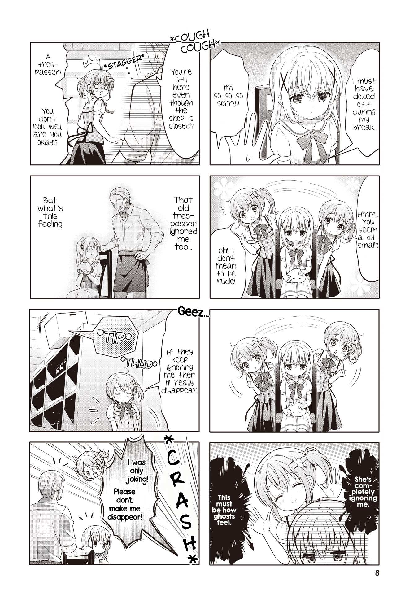 Gochuumon wa Usagi Desu ka? Chapter 156 page 4 - 