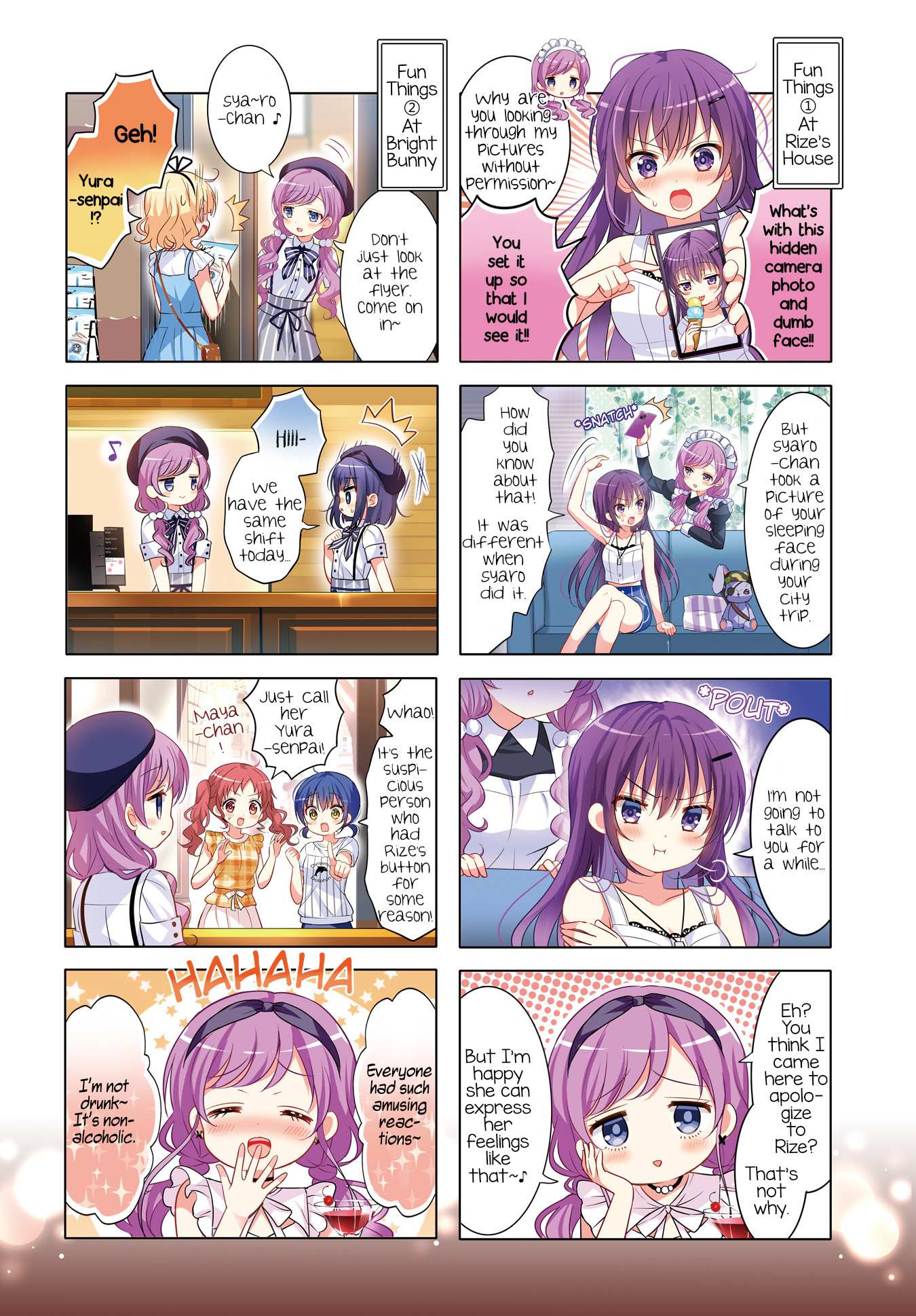 Gochuumon wa Usagi Desu ka? Chapter 157 page 3 - 