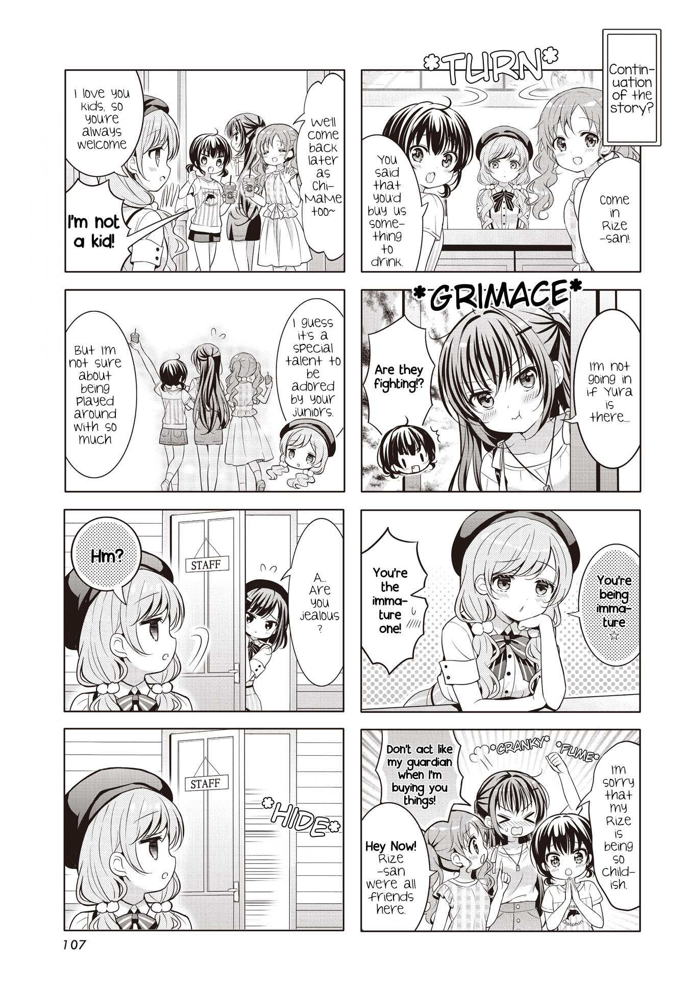 Gochuumon wa Usagi Desu ka? Chapter 157 page 4 - 