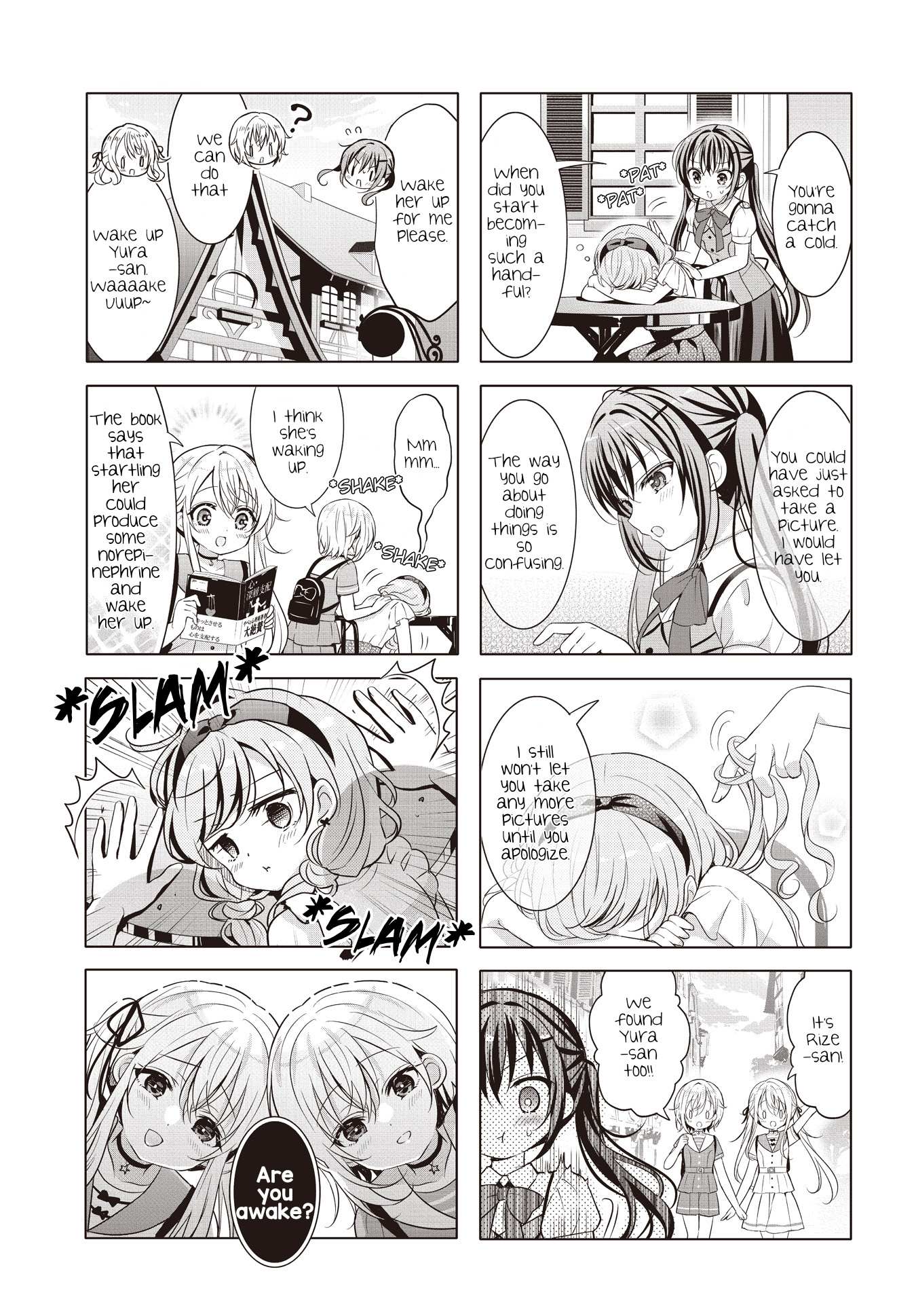 Gochuumon wa Usagi Desu ka? Chapter 157 page 8 - 