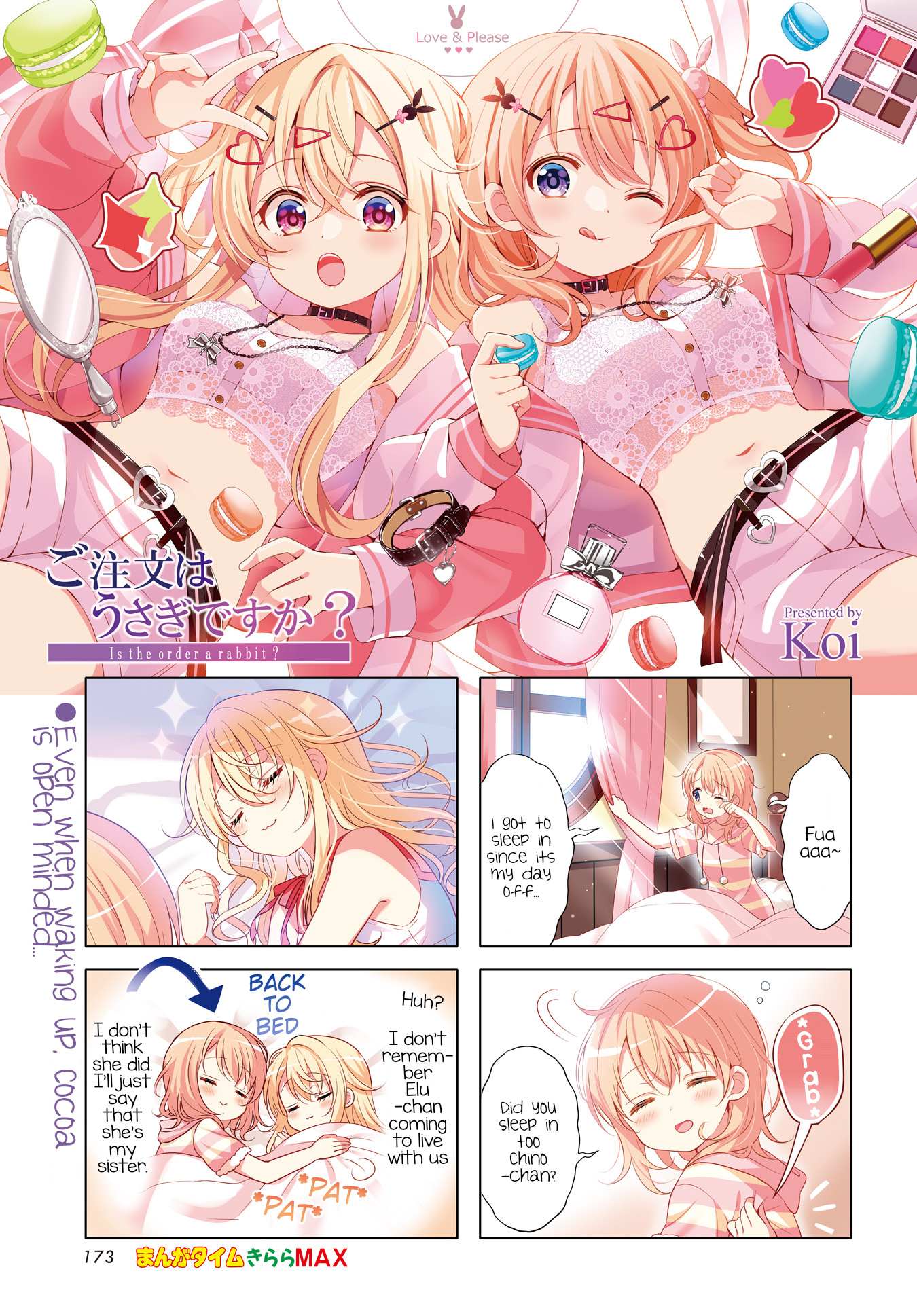 Gochuumon wa Usagi Desu ka? Chapter 158 page 1 - 
