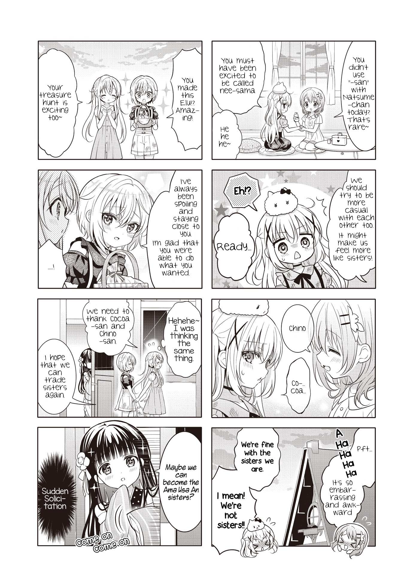 Gochuumon wa Usagi Desu ka? Chapter 158 page 7 - 