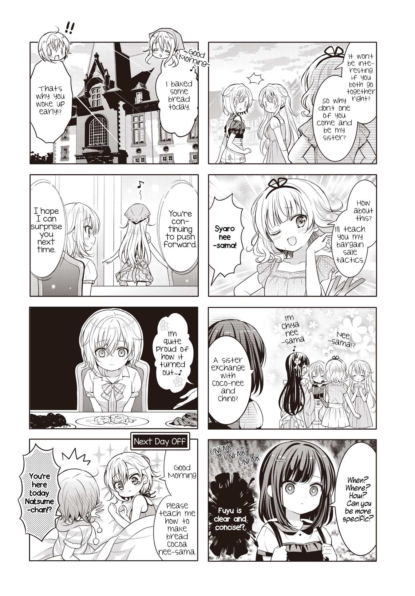 Gochuumon wa Usagi Desu ka? Chapter 158 page 8 - 