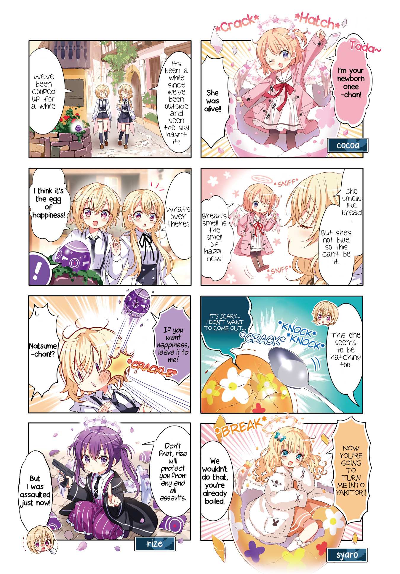 Gochuumon wa Usagi Desu ka? Chapter 159 page 3 - 