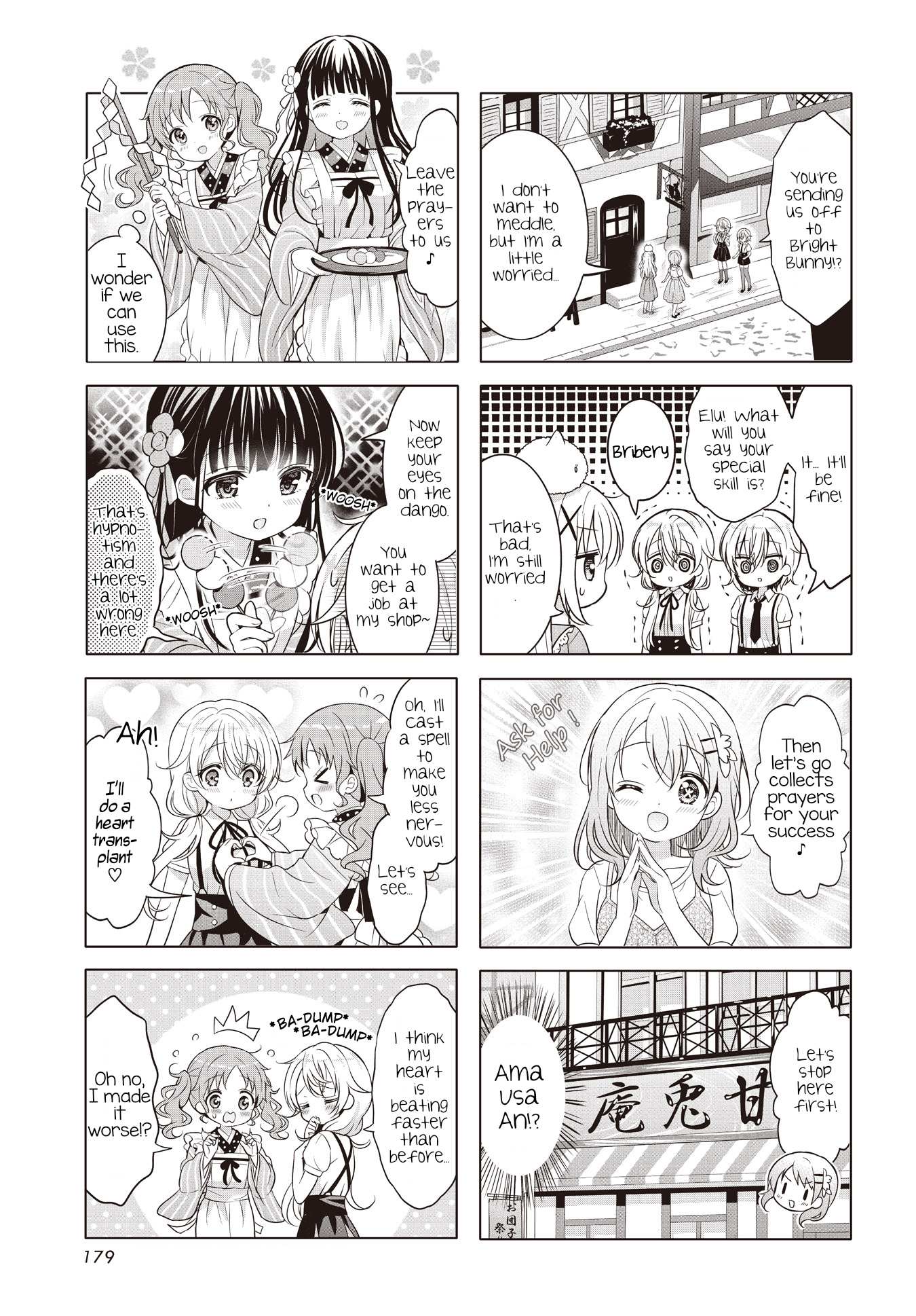 Gochuumon wa Usagi Desu ka? Chapter 159 page 8 - 