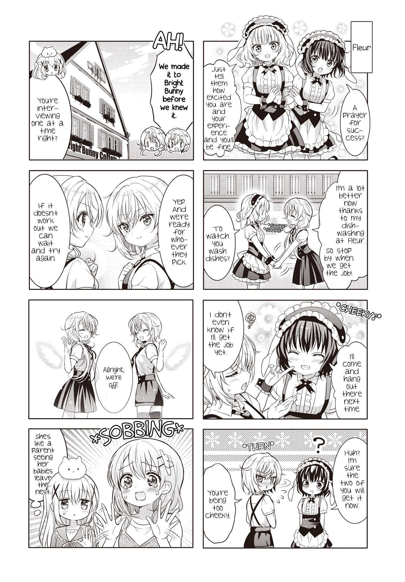 Gochuumon wa Usagi Desu ka? Chapter 159 page 9 - 