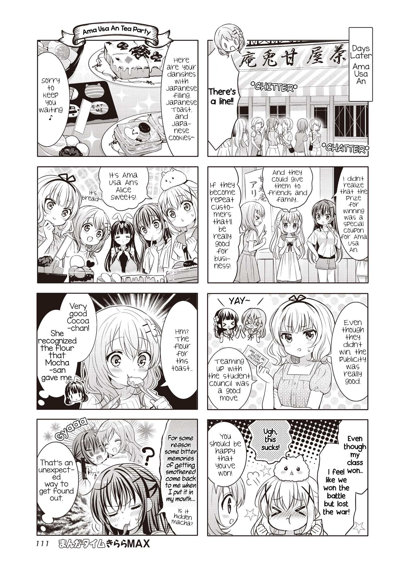 Gochuumon wa Usagi Desu ka? Chapter 160 page 7 - 