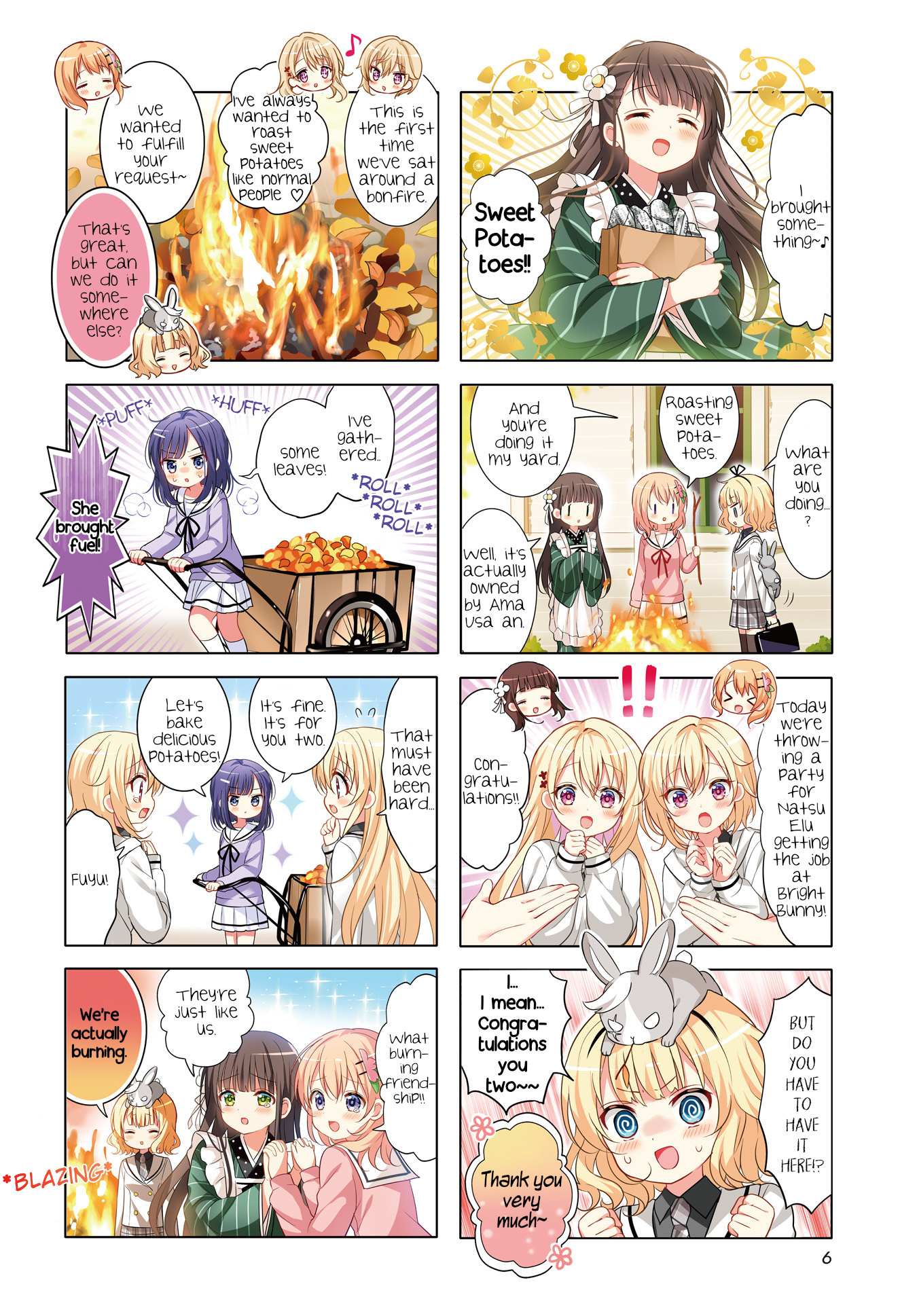 Gochuumon wa Usagi Desu ka? Chapter 161 page 3 - 
