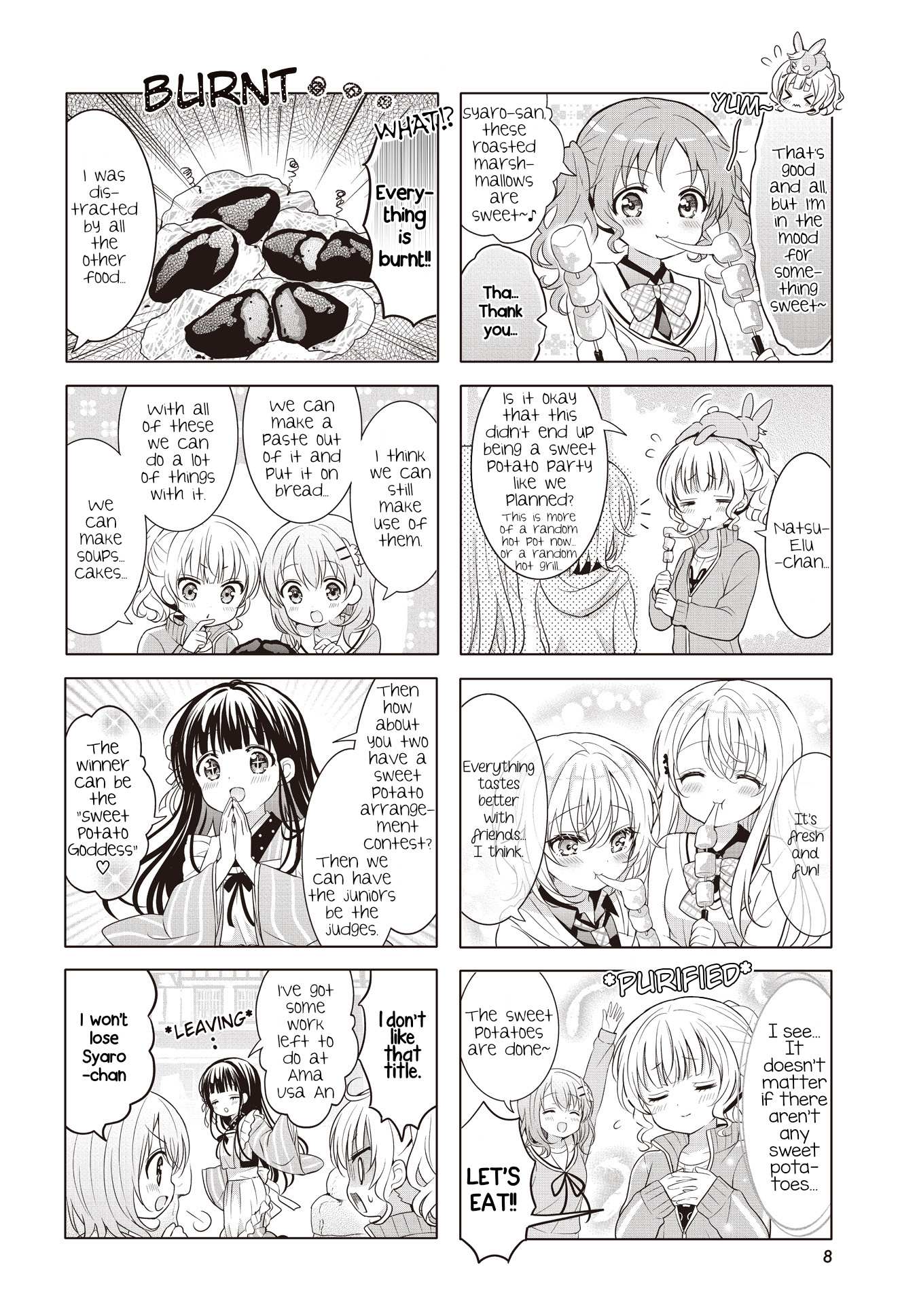 Gochuumon wa Usagi Desu ka? Chapter 161 page 5 - 