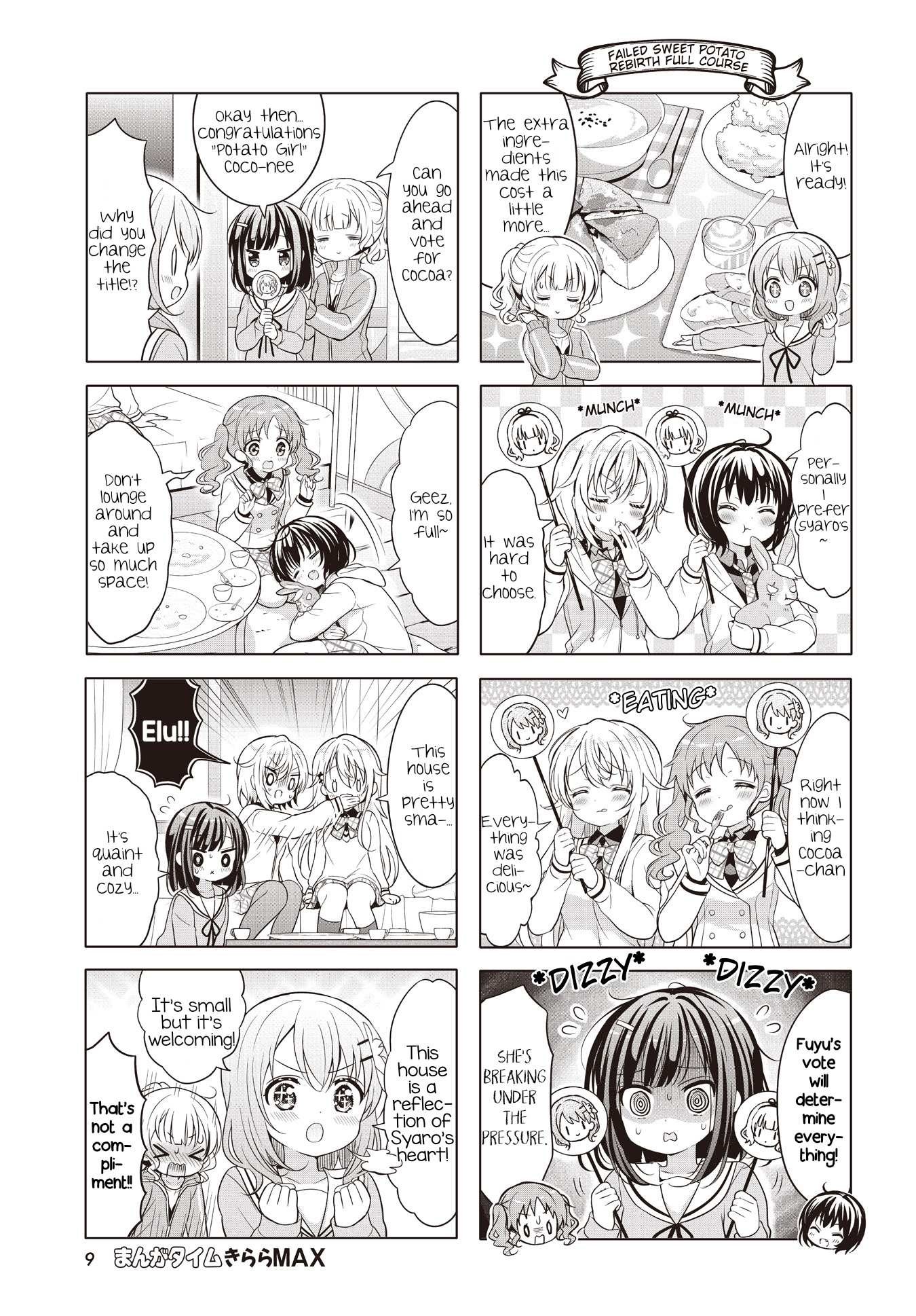 Gochuumon wa Usagi Desu ka? Chapter 161 page 6 - 