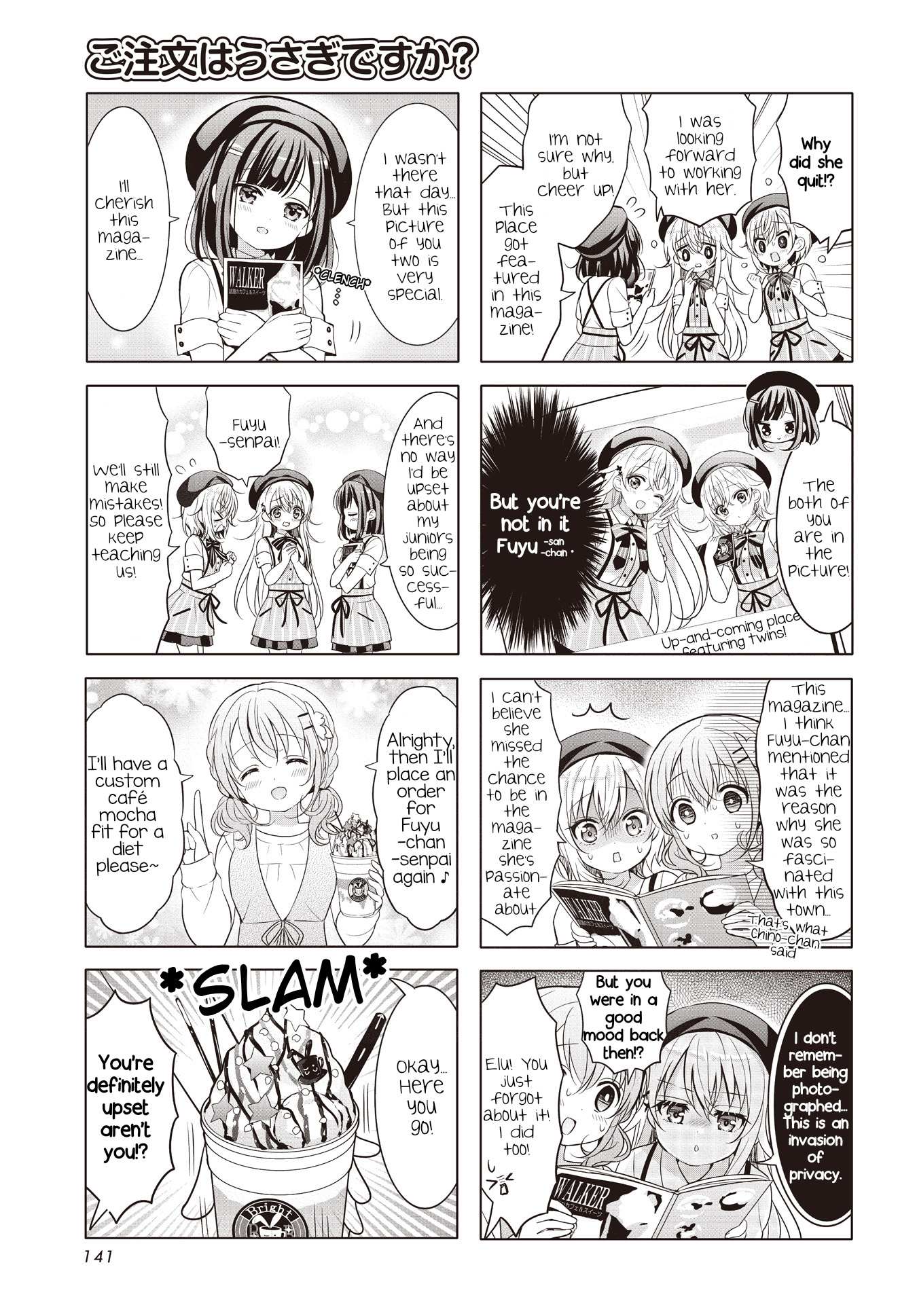 Gochuumon wa Usagi Desu ka? Chapter 162 page 3 - 