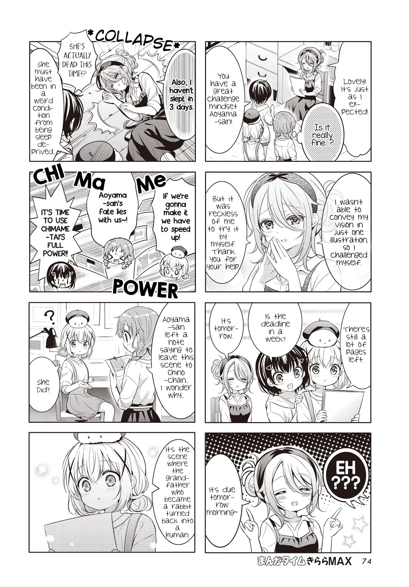 Gochuumon wa Usagi Desu ka? Chapter 163 page 5 - 