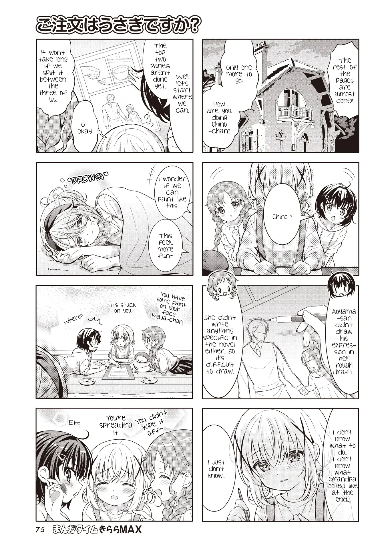 Gochuumon wa Usagi Desu ka? Chapter 163 page 6 - 