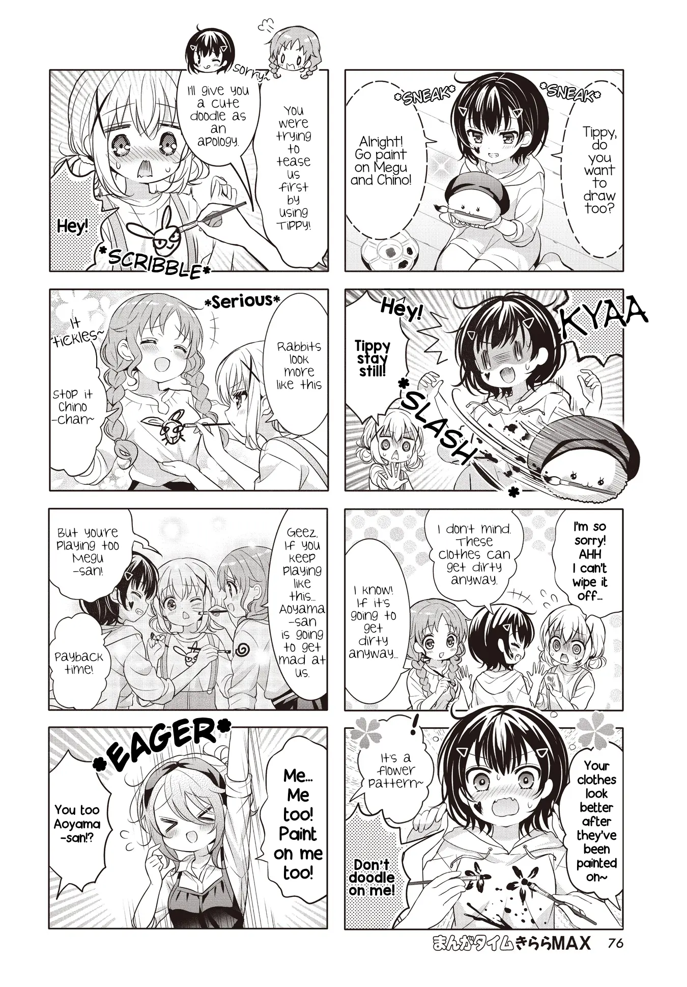 Gochuumon wa Usagi Desu ka? Chapter 163 page 7 - 