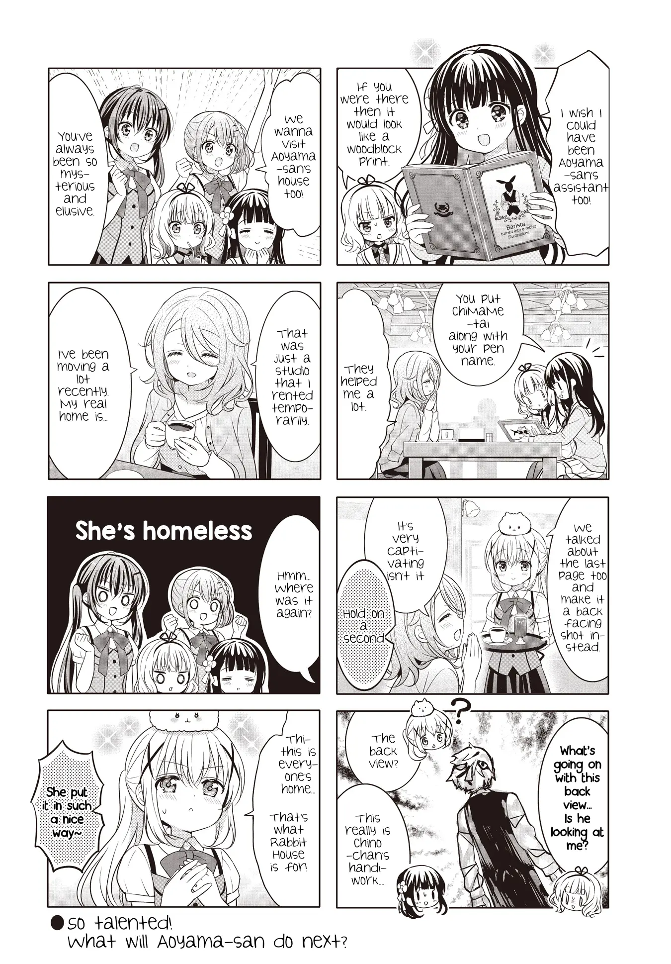 Gochuumon wa Usagi Desu ka? Chapter 163 page 9 - 