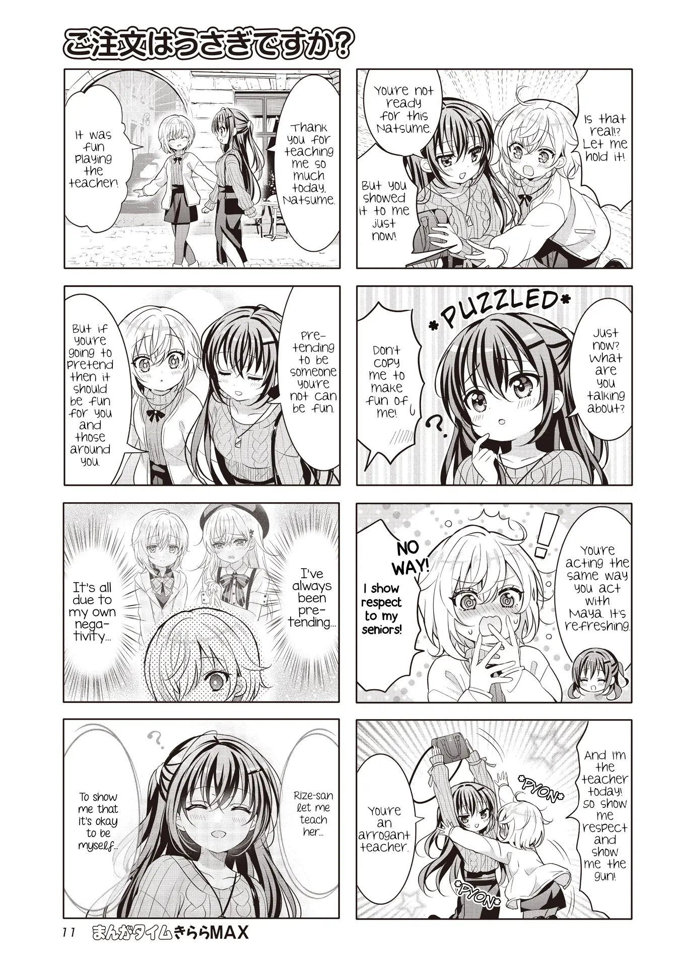 Gochuumon wa Usagi Desu ka? Chapter 164 page 8 - 