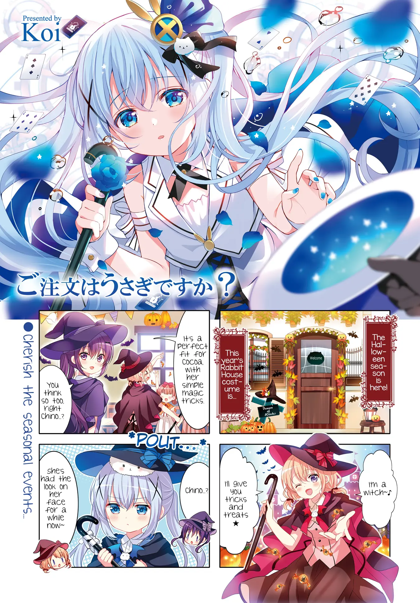 Gochuumon wa Usagi Desu ka? Chapter 165 page 1 - 