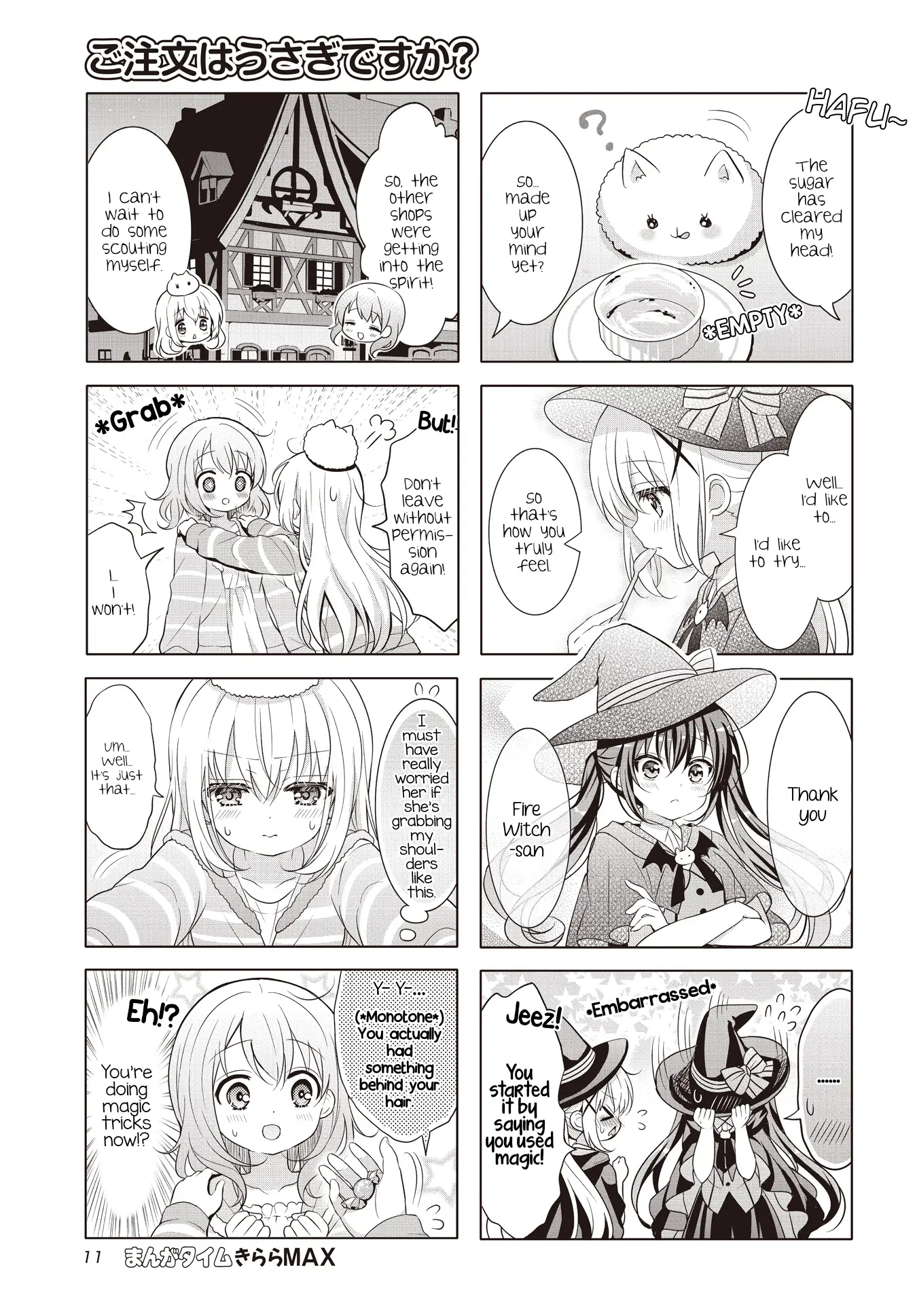 Gochuumon wa Usagi Desu ka? Chapter 165 page 7 - 