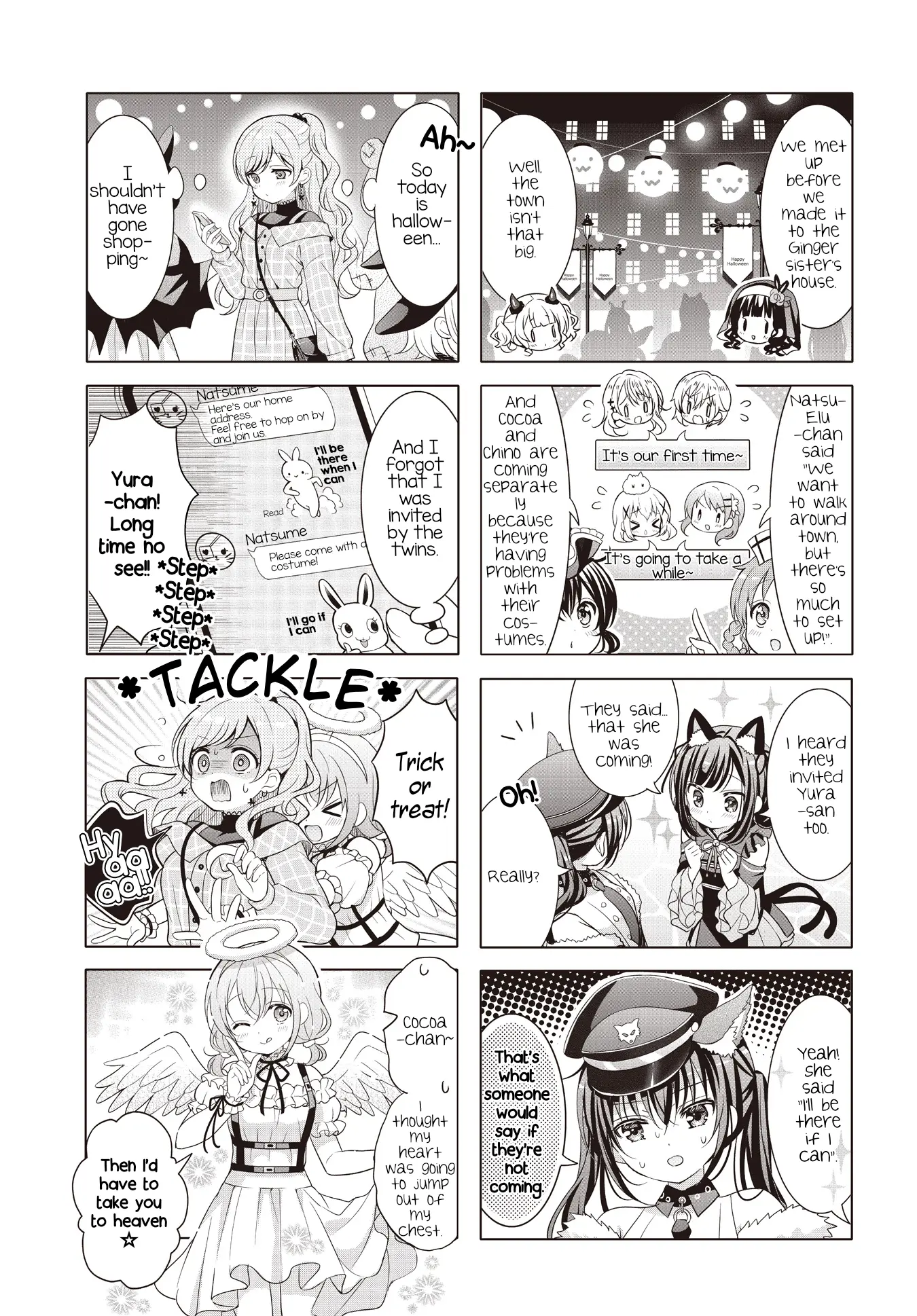 Gochuumon wa Usagi Desu ka? Chapter 166 page 4 - 