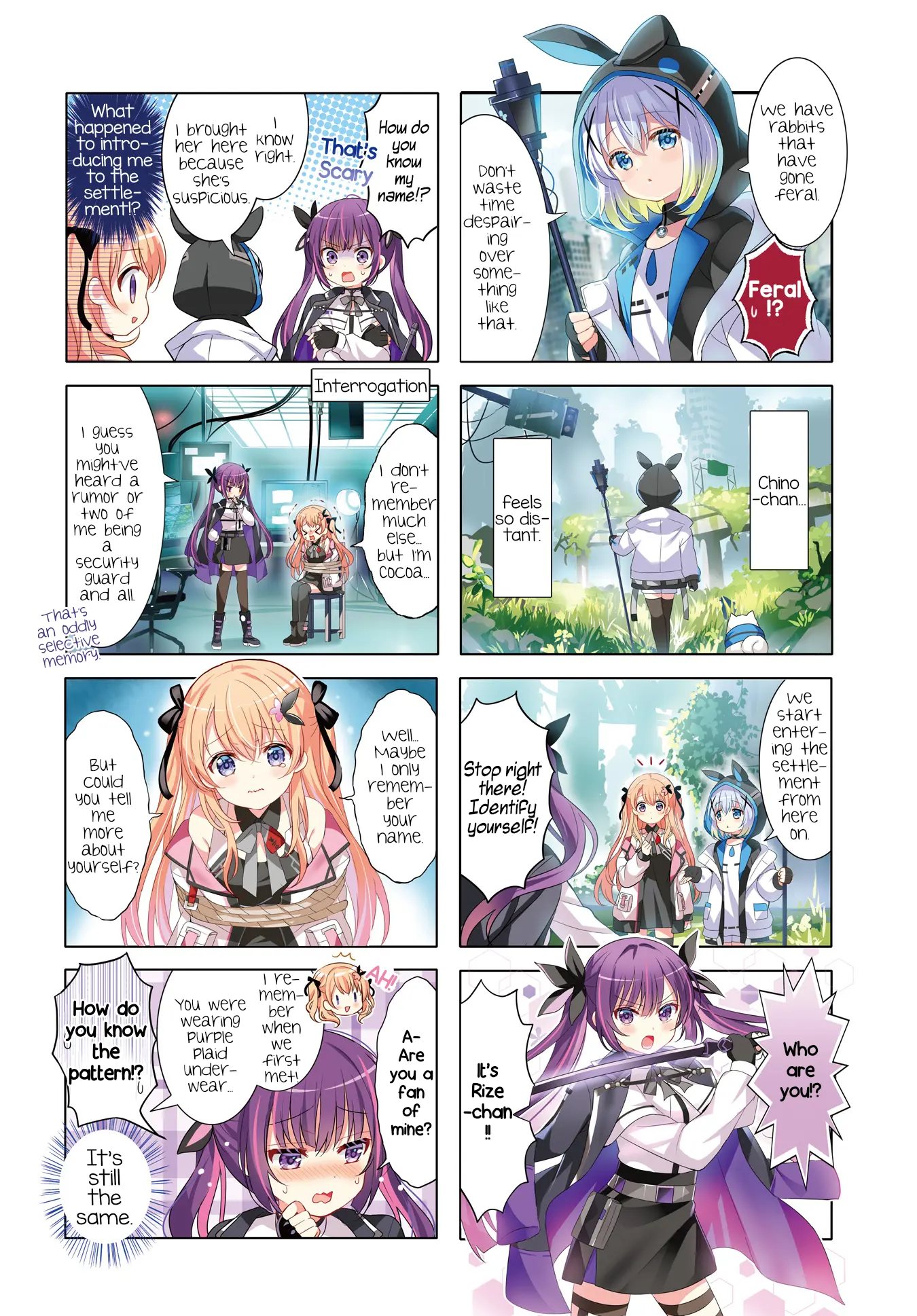 Gochuumon wa Usagi Desu ka? Chapter 167 page 2 - 