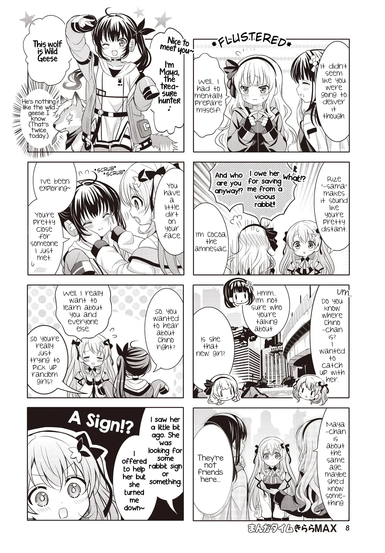 Gochuumon wa Usagi Desu ka? Chapter 167 page 4 - 