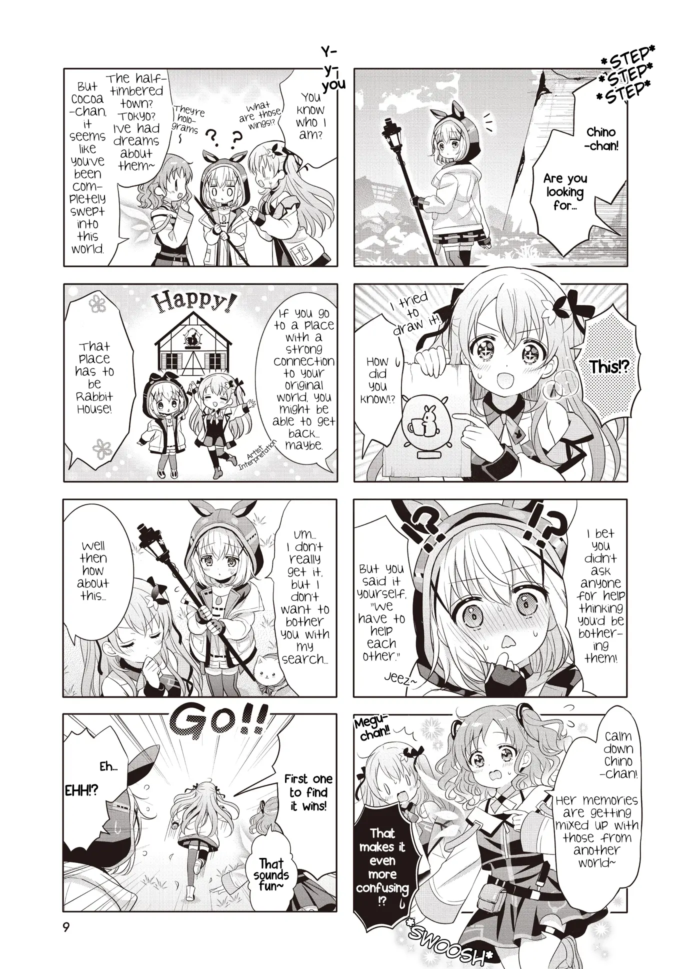 Gochuumon wa Usagi Desu ka? Chapter 167 page 5 - 