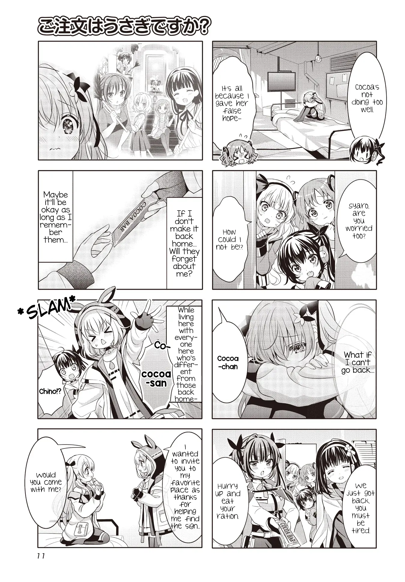 Gochuumon wa Usagi Desu ka? Chapter 167 page 7 - 