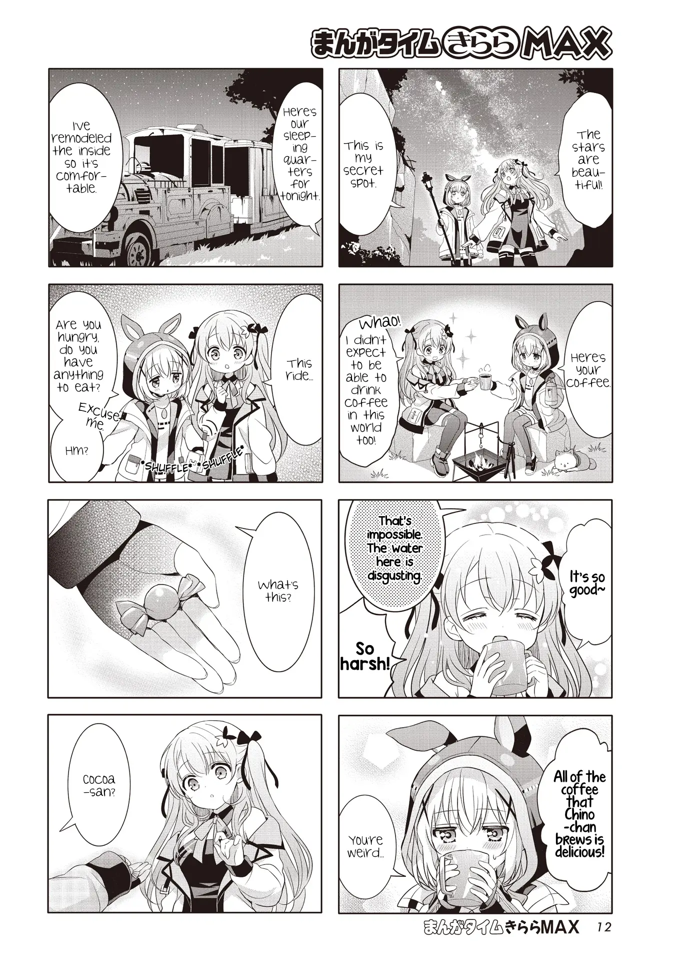 Gochuumon wa Usagi Desu ka? Chapter 167 page 8 - 