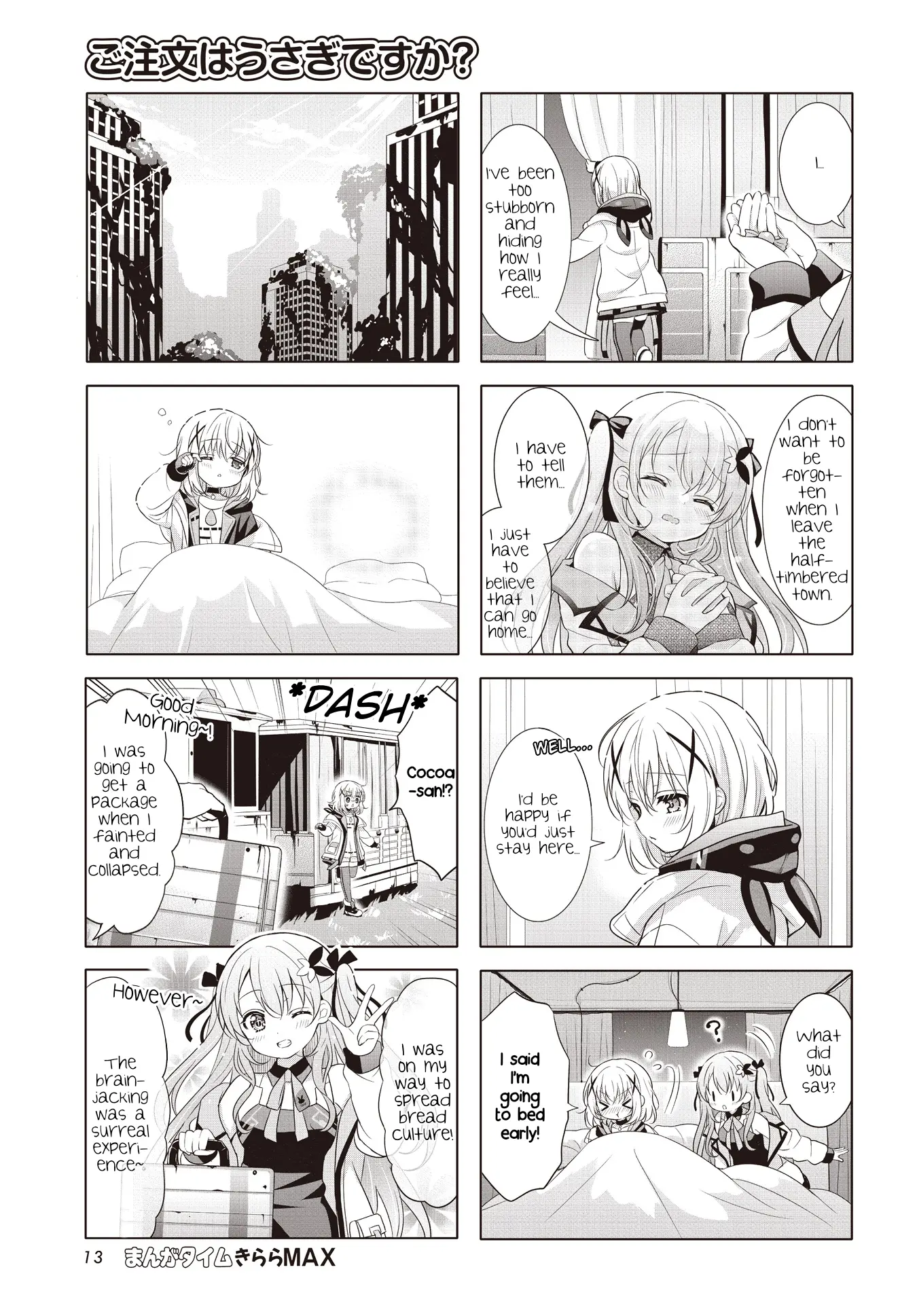 Gochuumon wa Usagi Desu ka? Chapter 167 page 9 - 