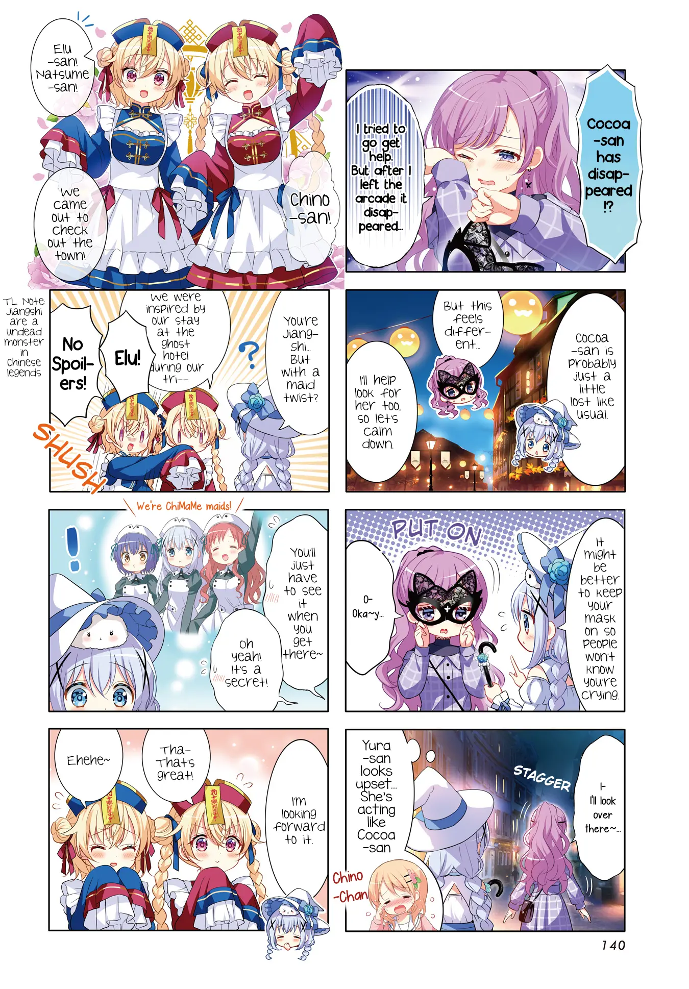 Gochuumon wa Usagi Desu ka? Chapter 168 page 2 - 