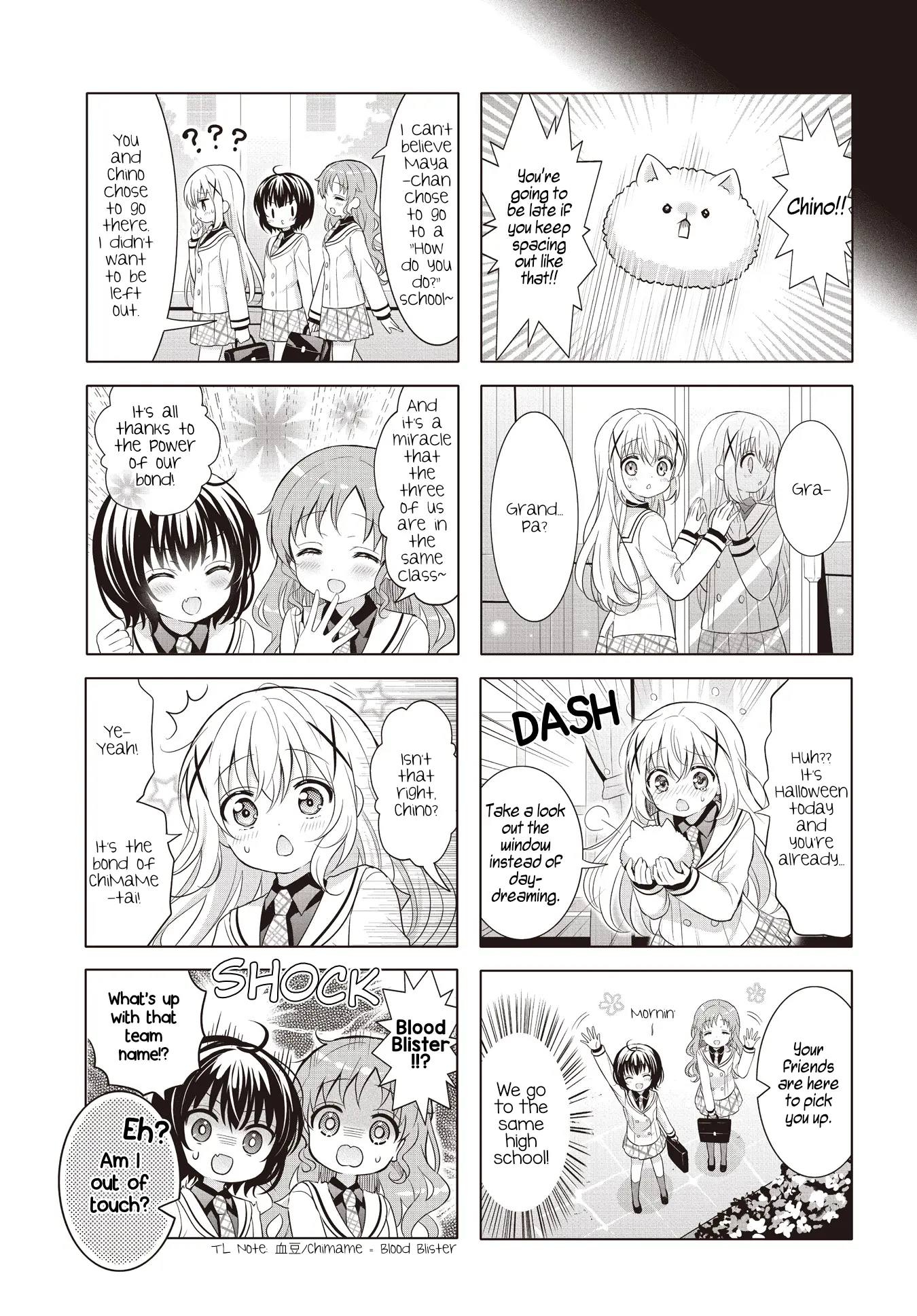 Gochuumon wa Usagi Desu ka? Chapter 168 page 5 - 