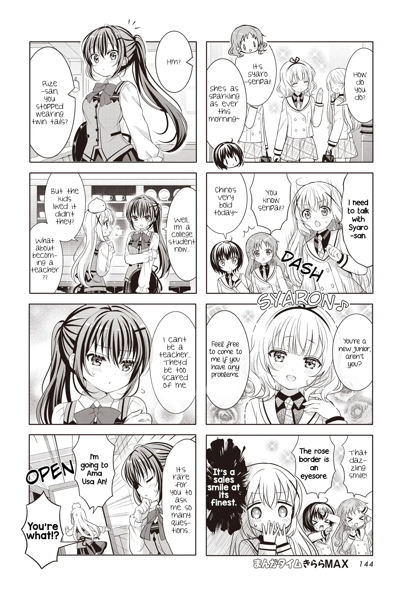 Gochuumon wa Usagi Desu ka? Chapter 168 page 6 - 