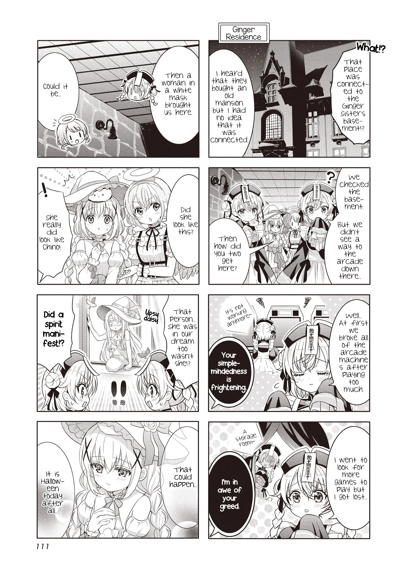 Gochuumon wa Usagi Desu ka? Chapter 169 page 8 - 