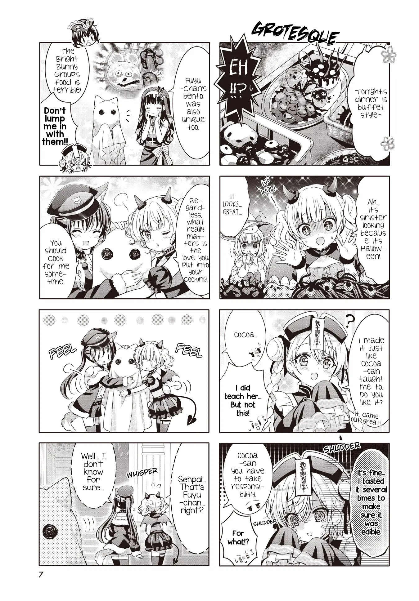 Gochuumon wa Usagi Desu ka? Chapter 170 page 4 - 
